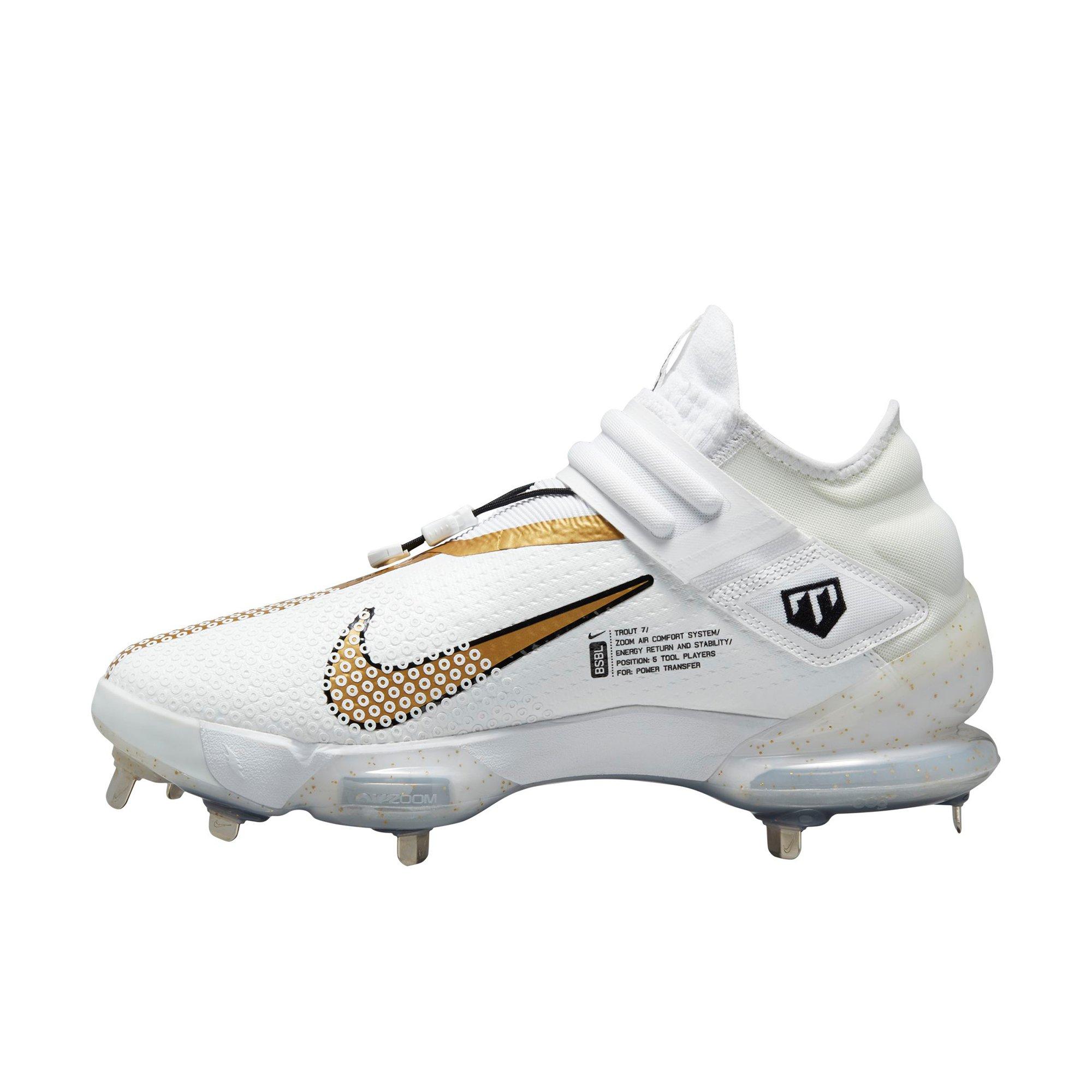 White mike best sale trout cleats