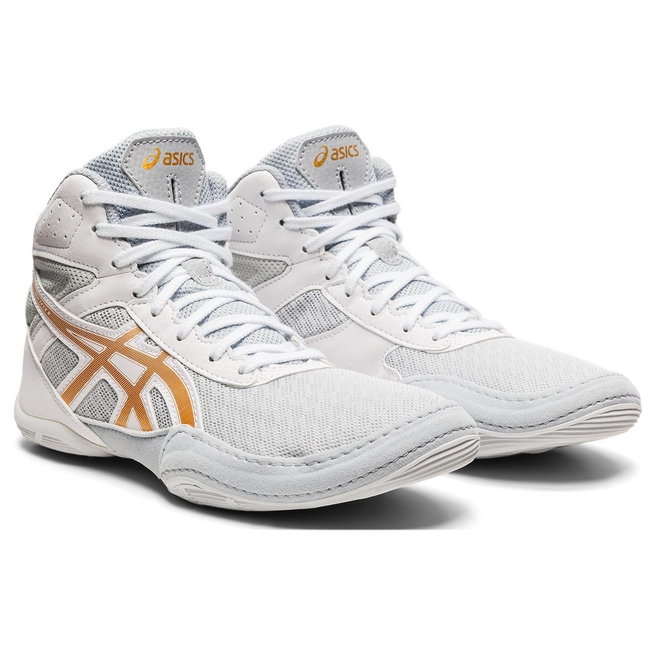 Asics wrestling 2024 shoes grey