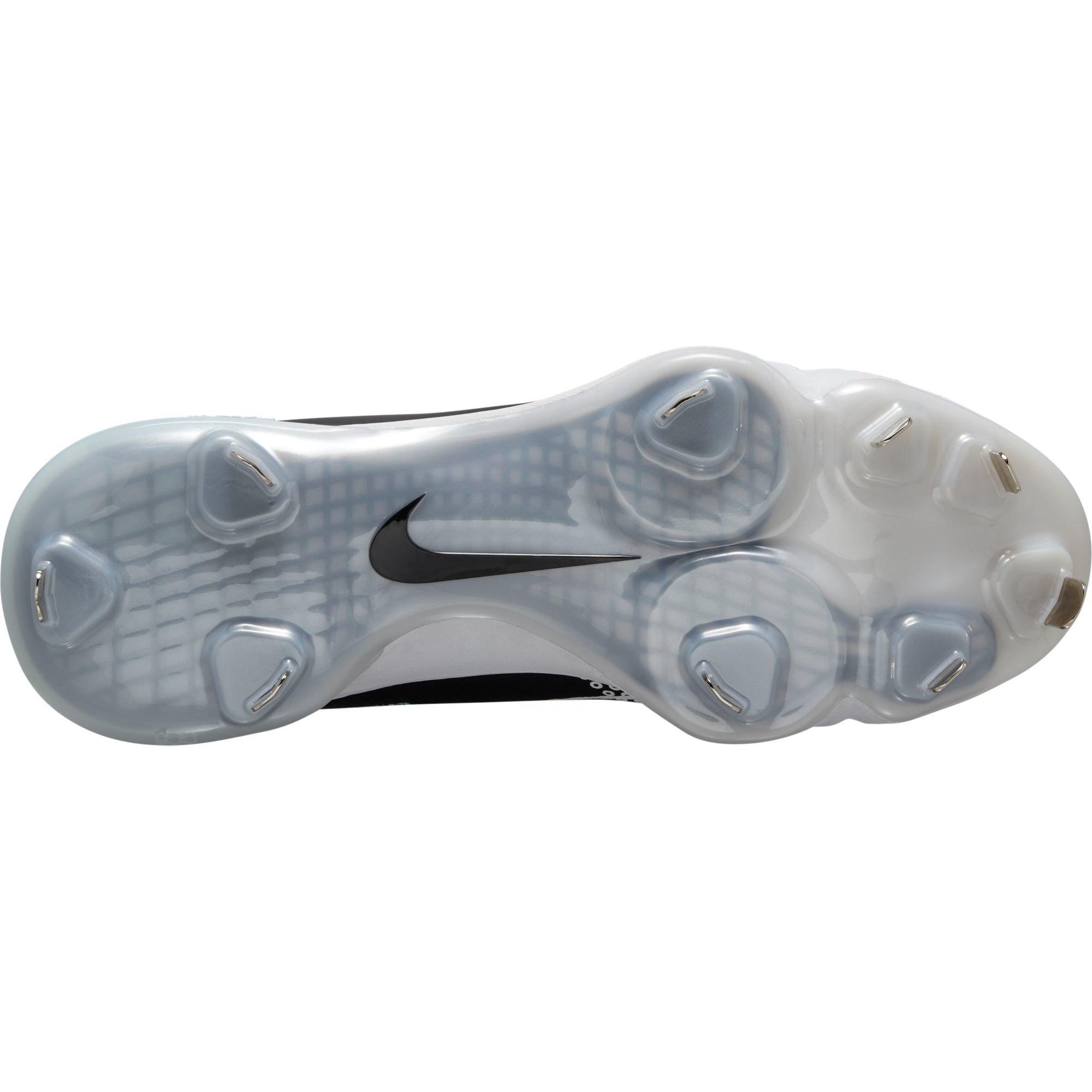 Nike Force Trout 7 Pro MCS White/Black Men's Baseball Cleat - Hibbett