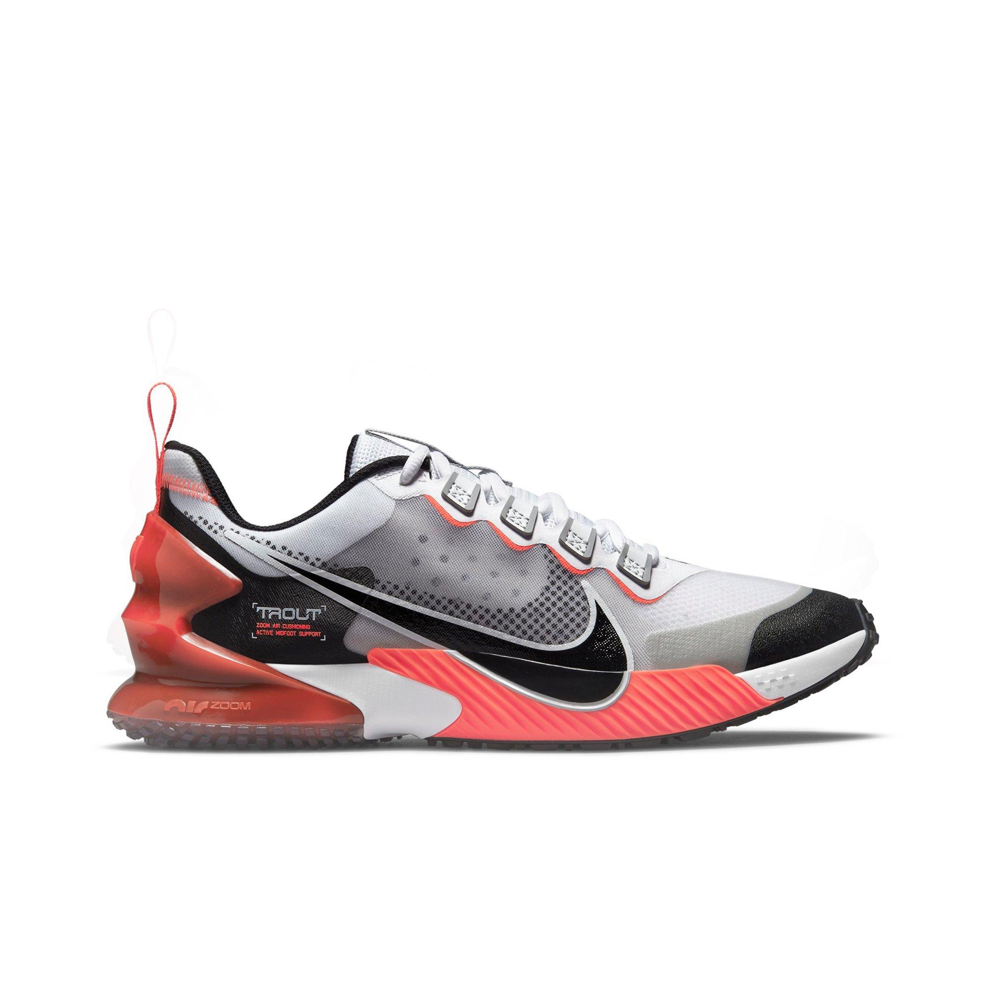 Nike Force Zoom Trout LTD Turf White/Black/Bright Crimson Men's Baseball  Shoe - Hibbett | City Gear