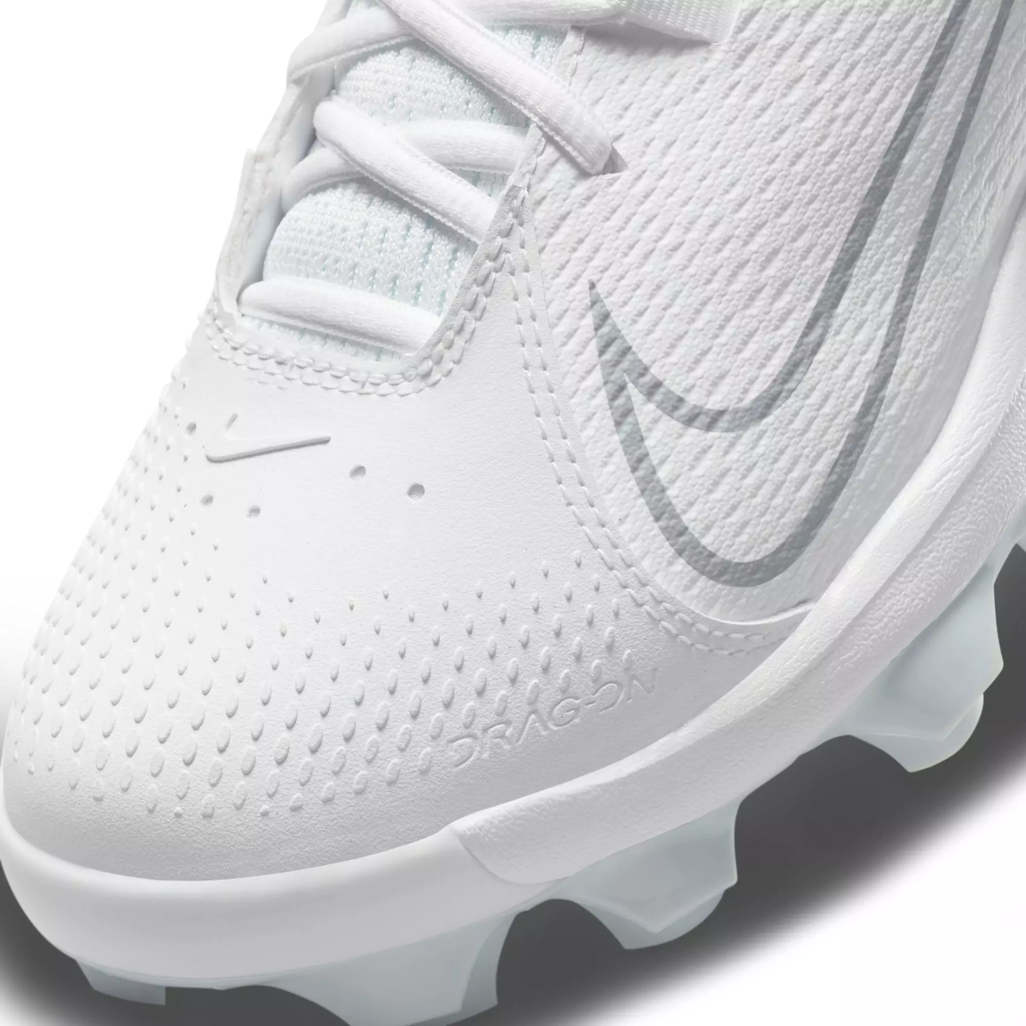 Nike Hyperdiamond 4 Pro MCS "White/Wolf Grey" Women's Softball Cleat - WHITE/GREY