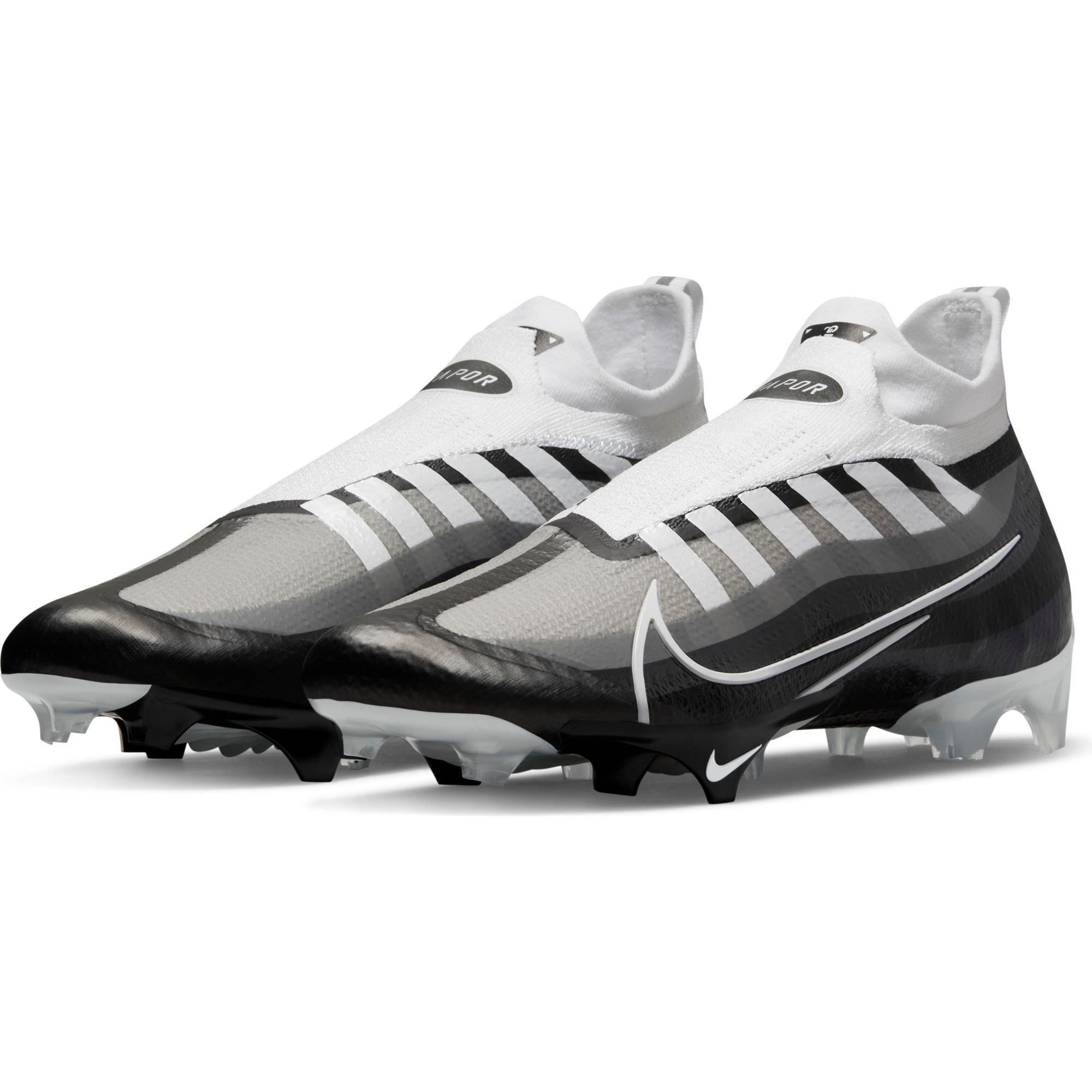 Nike Men's Vapor Edge Elite 360 2 Football Cleats, Size 11, Black/White