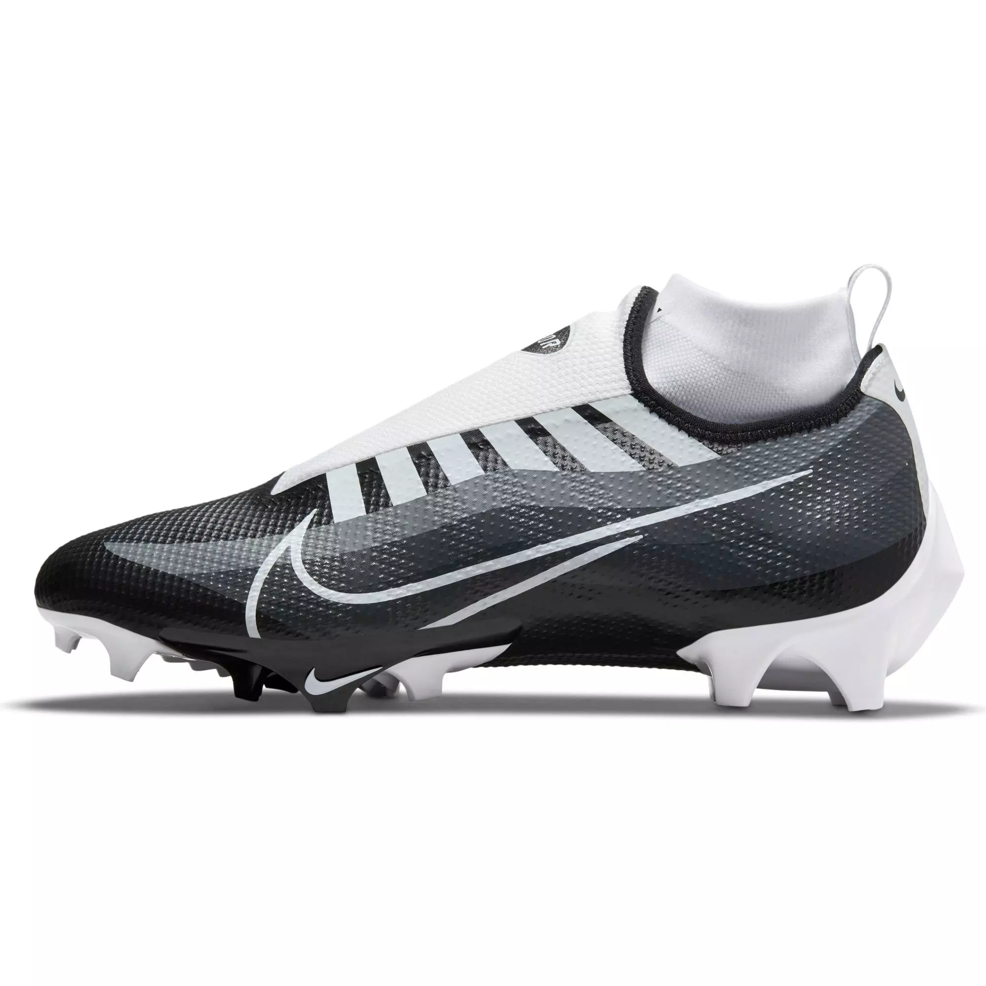 Nike Vapor Edge Pro 360 "Black/White/Smoke Grey" Men's Football Cleat - BLACK/WHITE