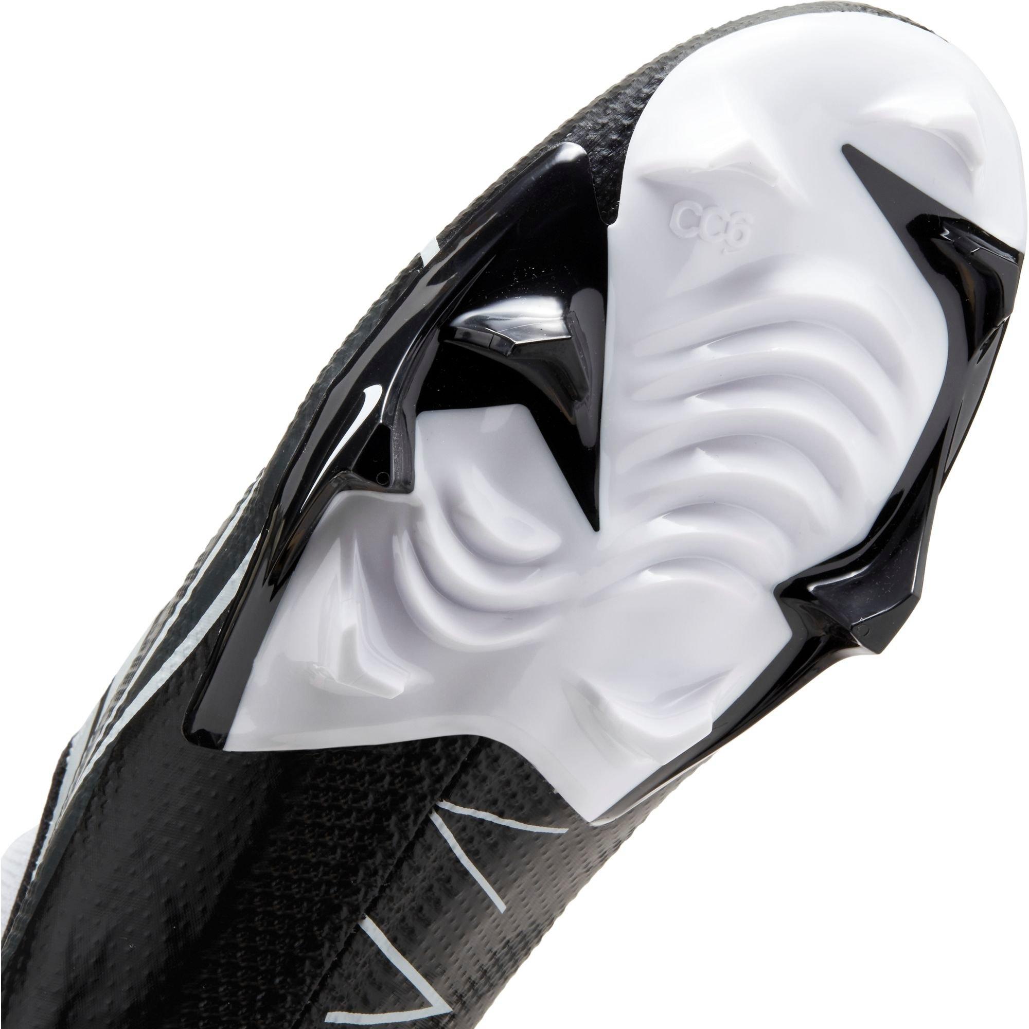 Nike Vapor Edge Pro 360 "Black/White/Smoke Grey" Men's Football Cleat - BLACK/WHITE Thumbnail View 8