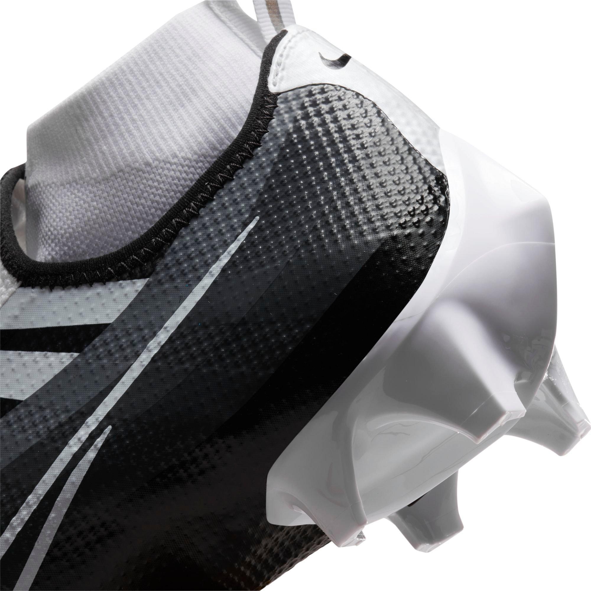 Nike Vapor Edge Pro 360 "Black/White/Smoke Grey" Men's Football Cleat - BLACK/WHITE Thumbnail View 11