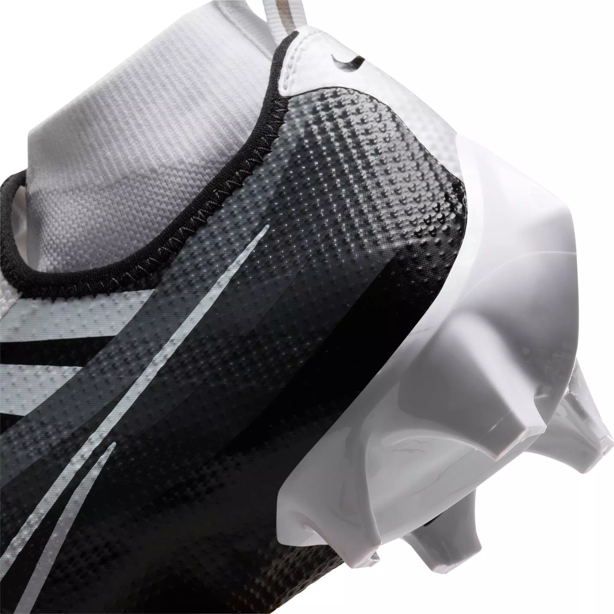 Nike Vapor Edge Pro 360 "Black/White/Smoke Grey" Men's Football Cleat - BLACK/WHITE