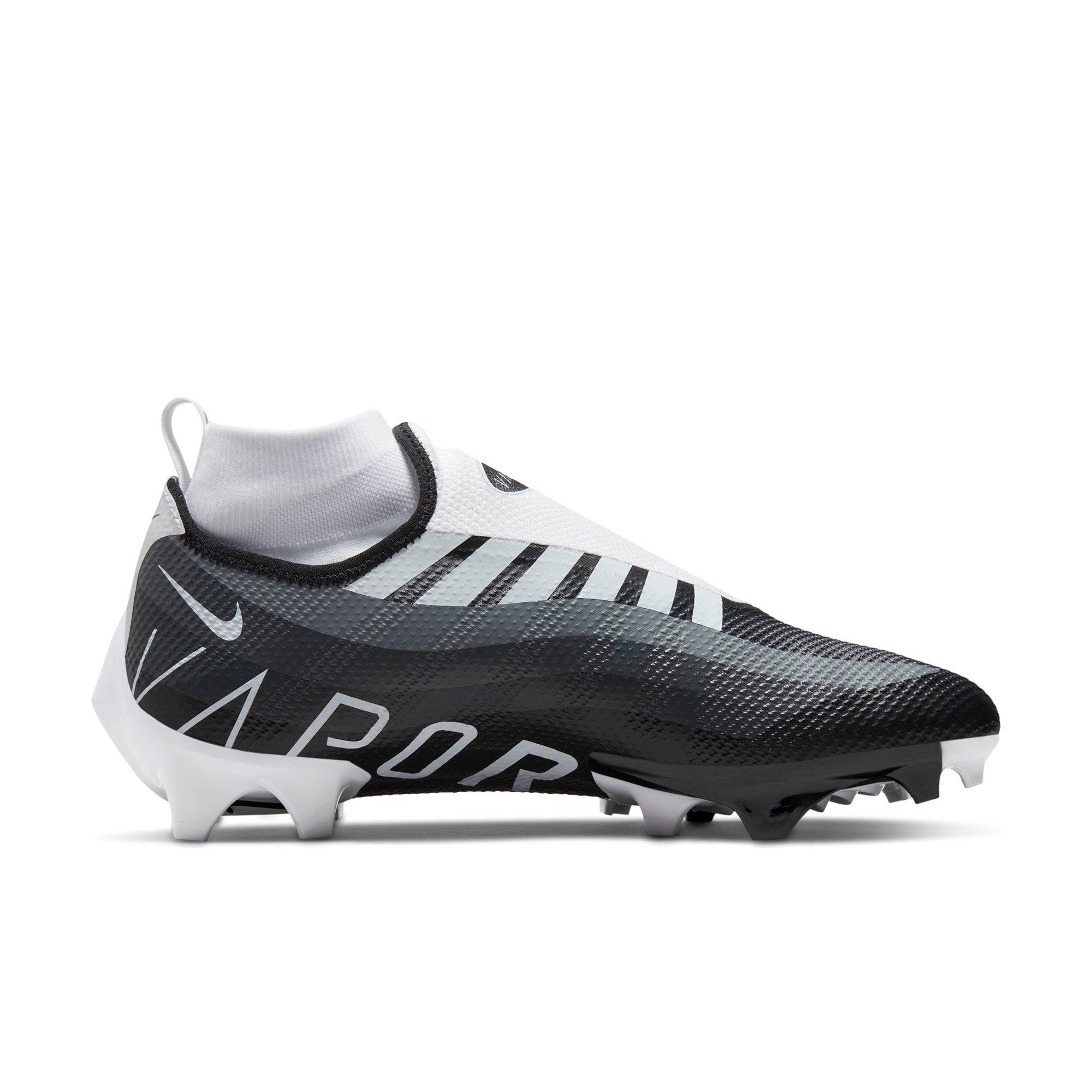 Nike Vapor Edge Pro 360 "Black/White/Smoke Grey" Men's Football Cleat - BLACK/WHITE Thumbnail View 1