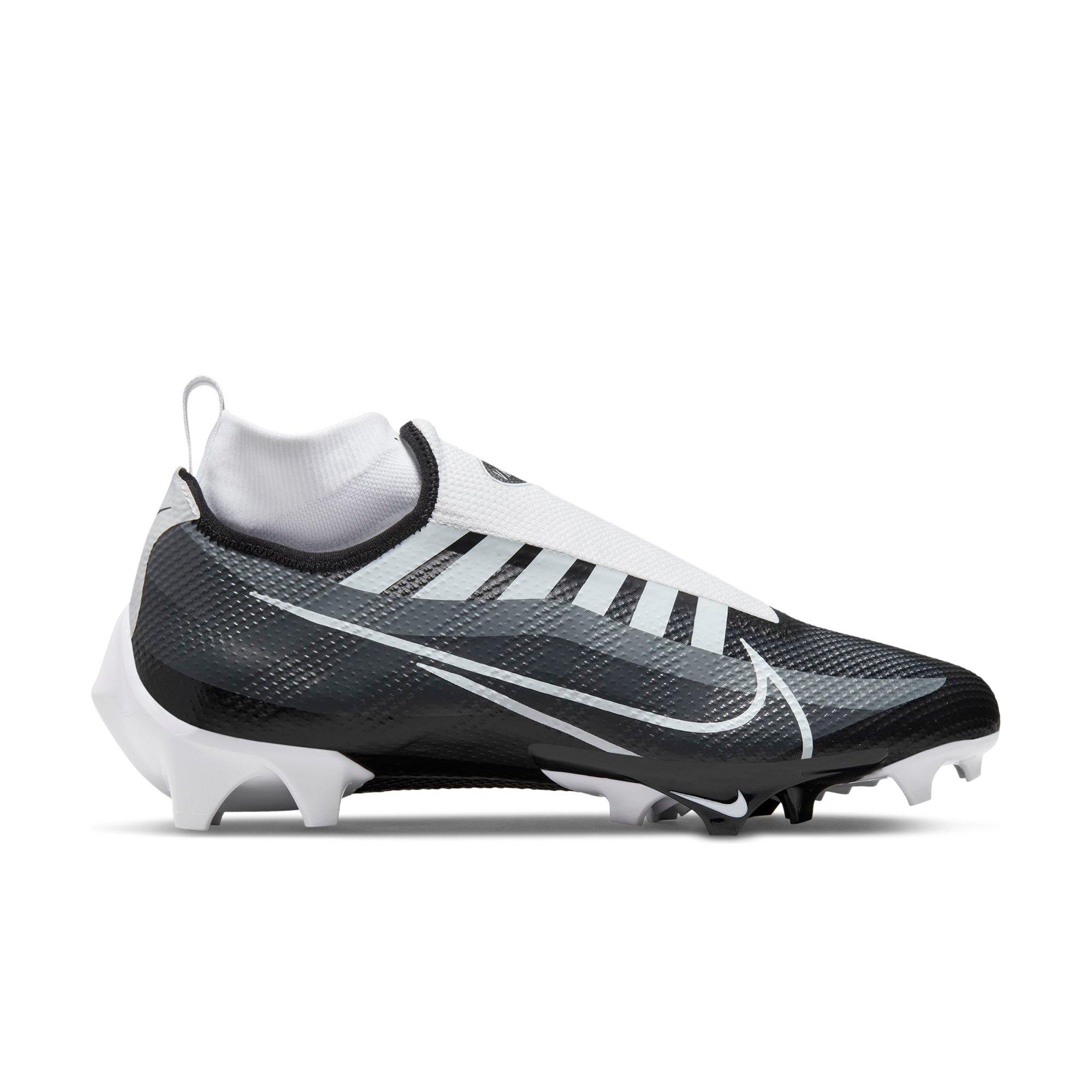 Nike Vapor Edge Pro 360 "Black/White/Smoke Grey" Men's Football Cleat - BLACK/WHITE Thumbnail View 2