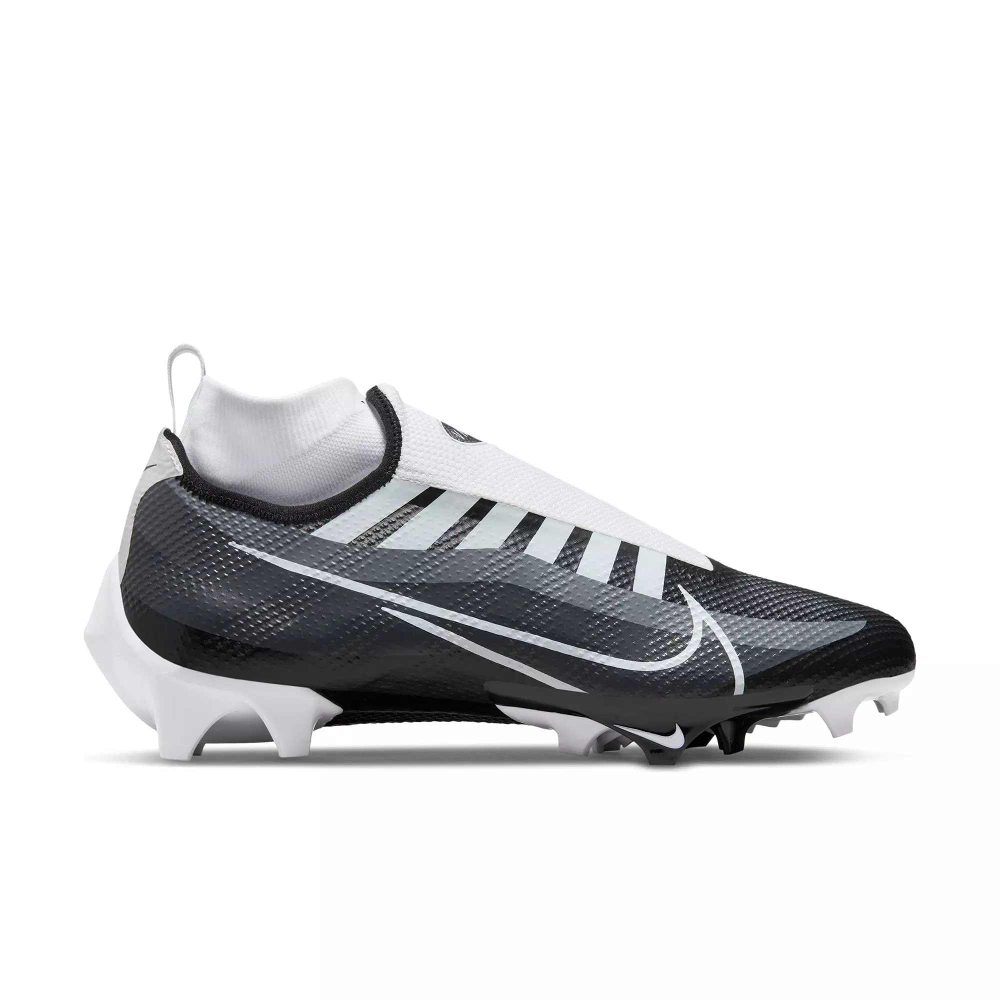 Nike Vapor Edge Pro 360 "Black/White/Smoke Grey" Men's Football Cleat - BLACK/WHITE