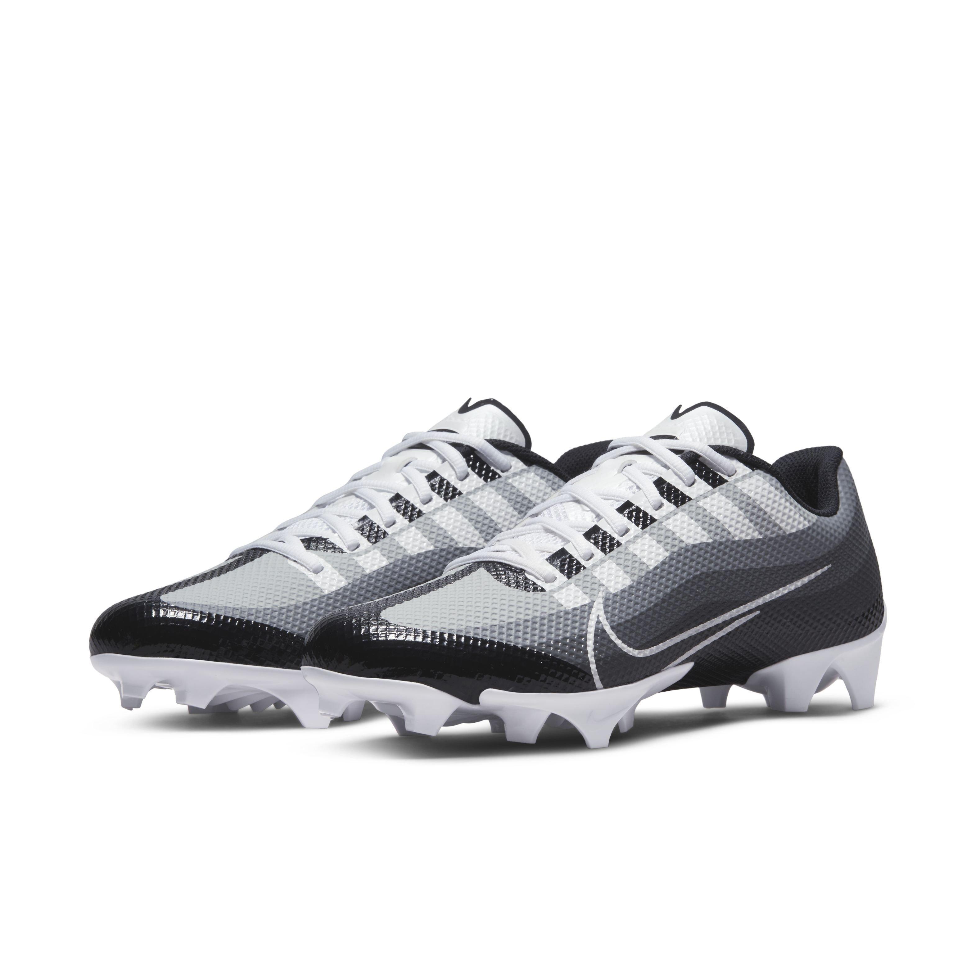 Nike Vapor Edge Pro 360 White/Black Men's Football Cleat - Hibbett