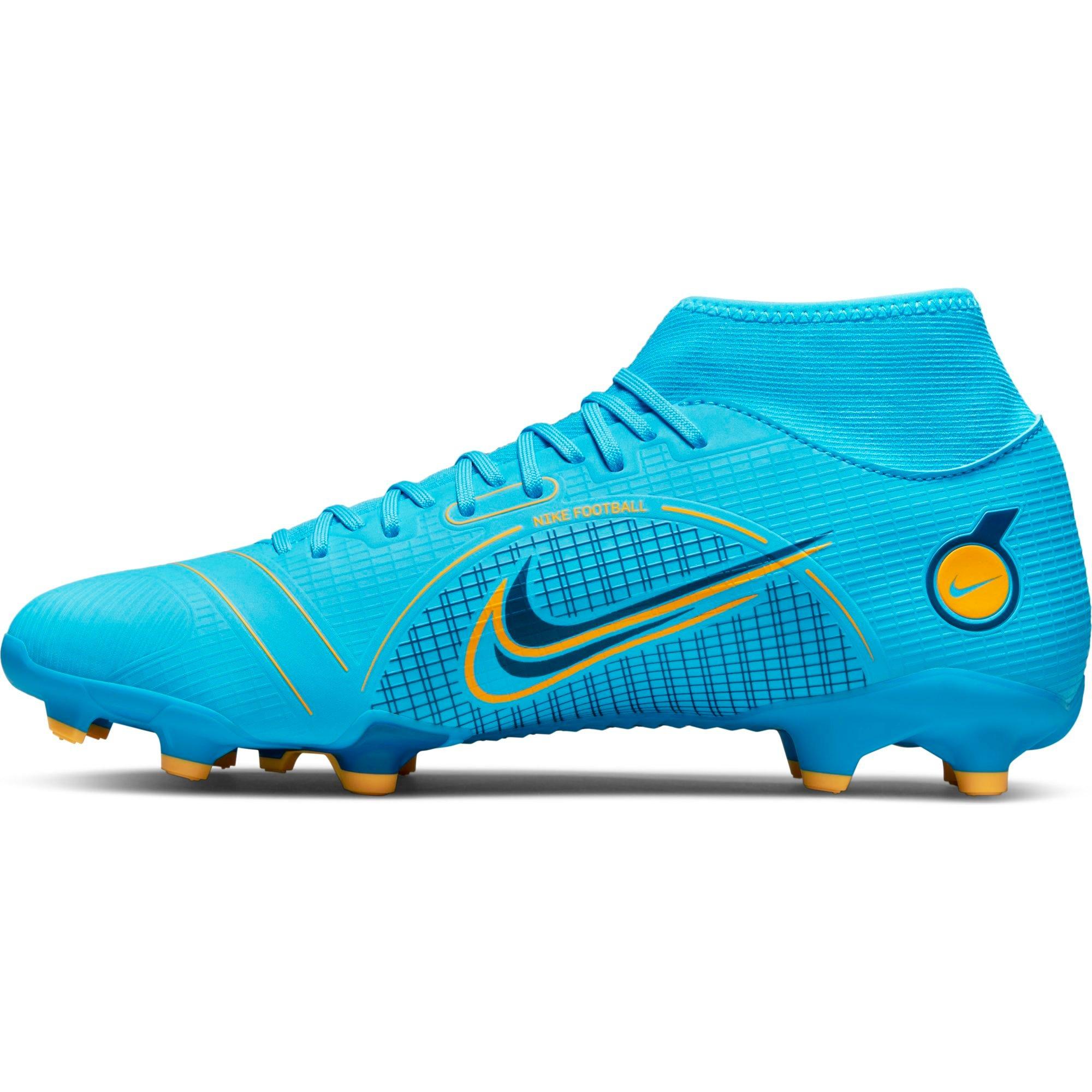 Blue and orange store nike cleats