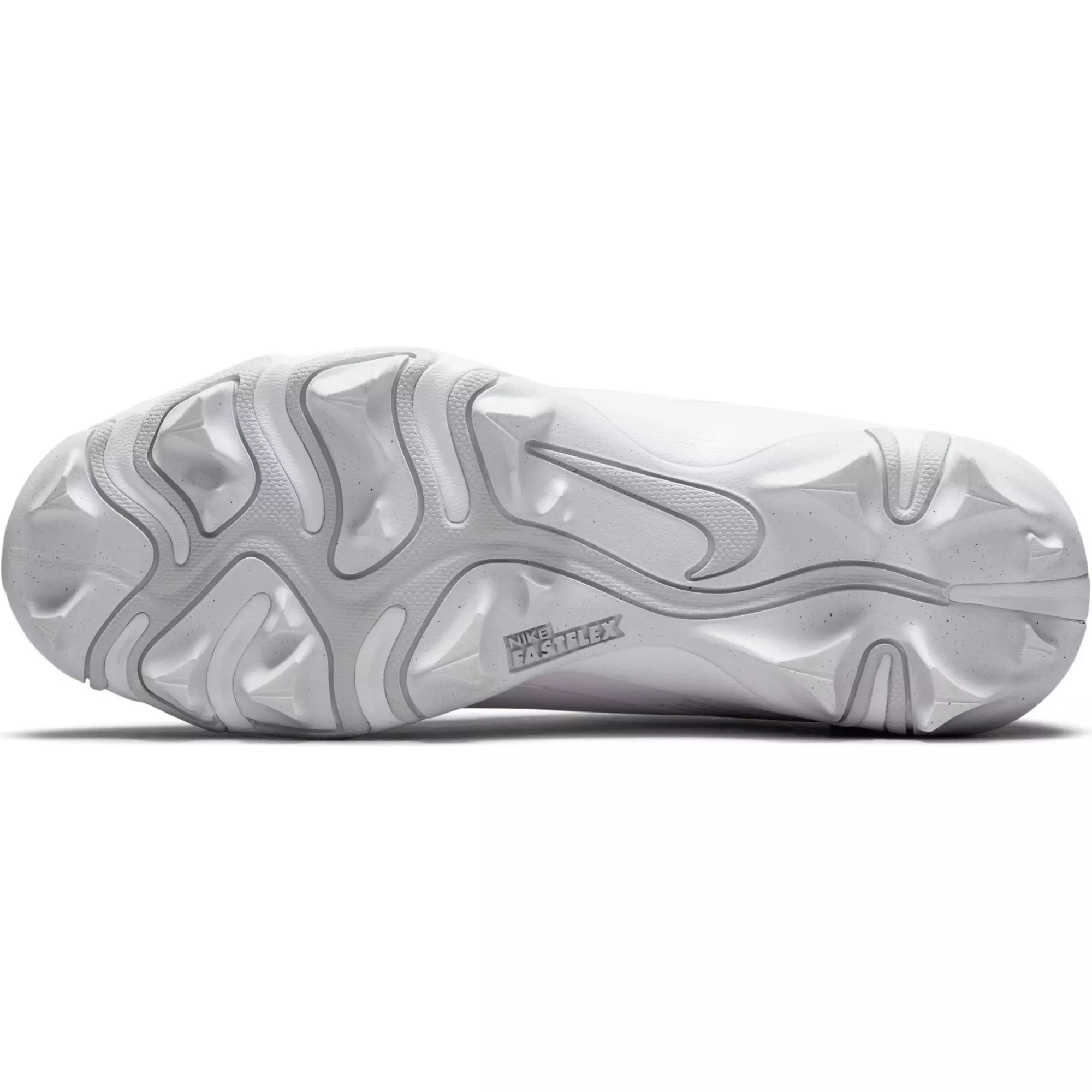 Nike Hyperdiamond Keystone 4 "White/Wolf Grey" Women's Softball Cleat - WHITE/GREY