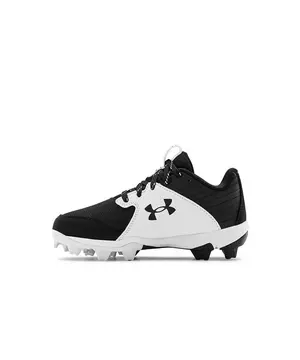 stave instans svælg Under Armour Lead Off Low "Black/White" Preschool Boys' Baseball Cleat