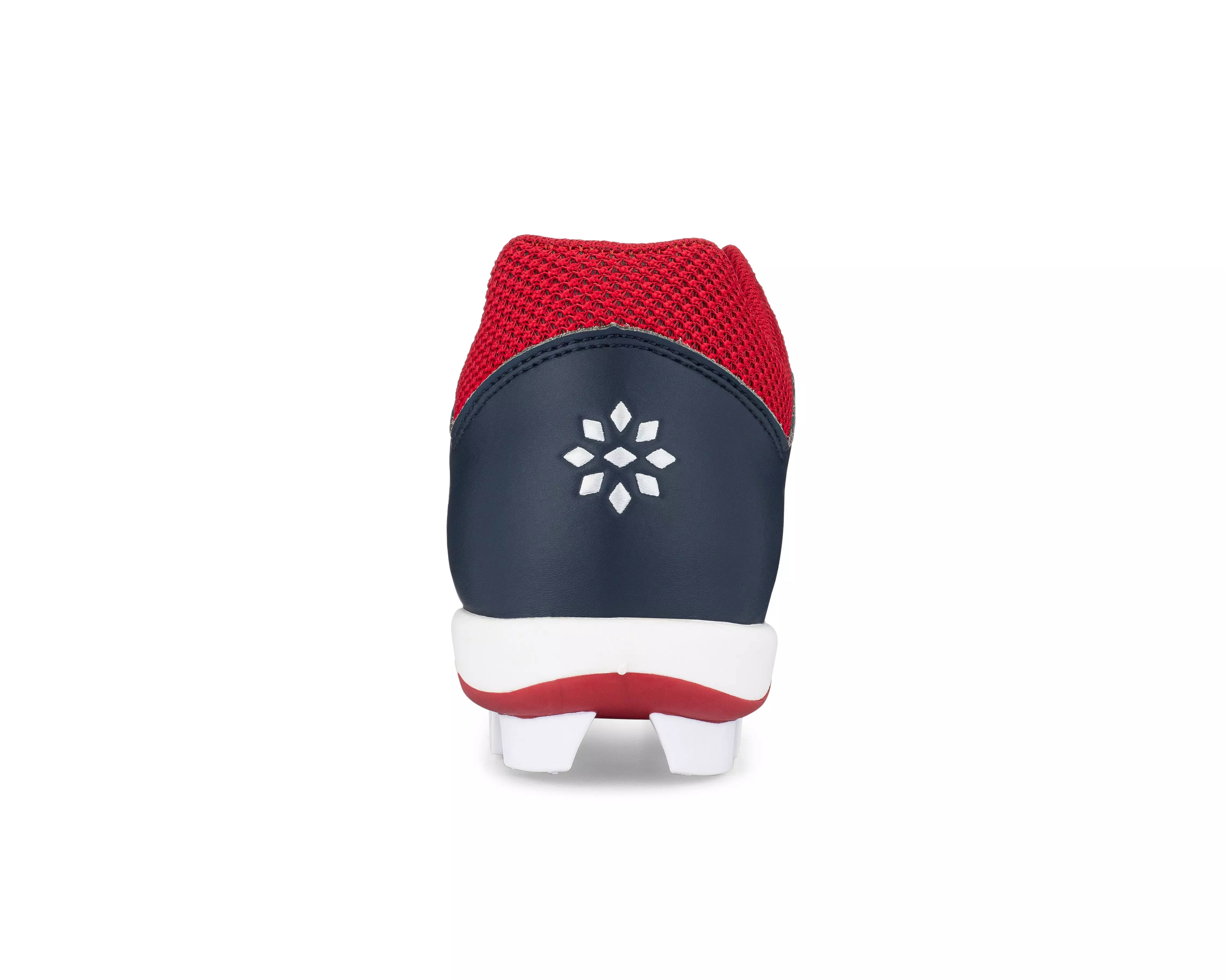 RIP-IT Diamond "White/Navy/Red" Women's Softball Cleat - RED/NAVY