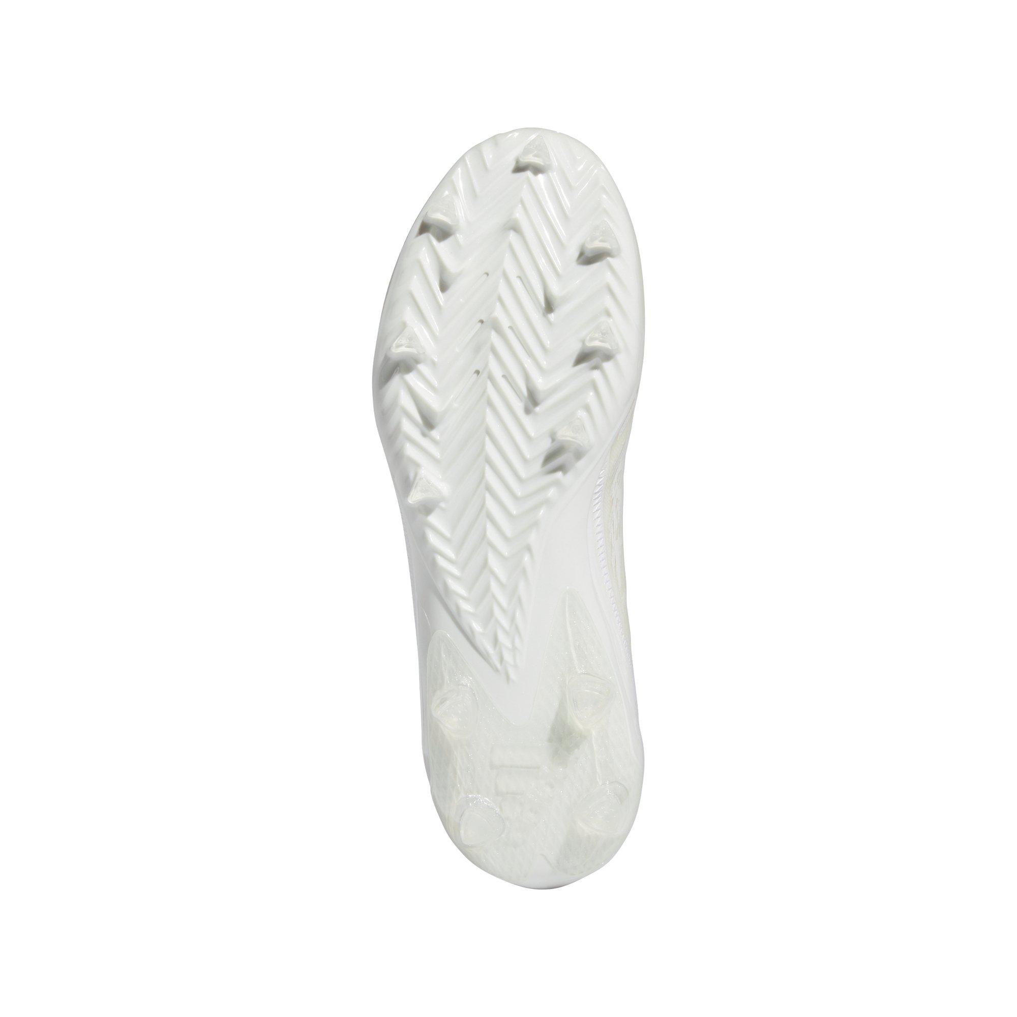 adidas Adizero "Ftwr White/Ftwr White" Men's Football Cleat - WHITE Thumbnail View 8