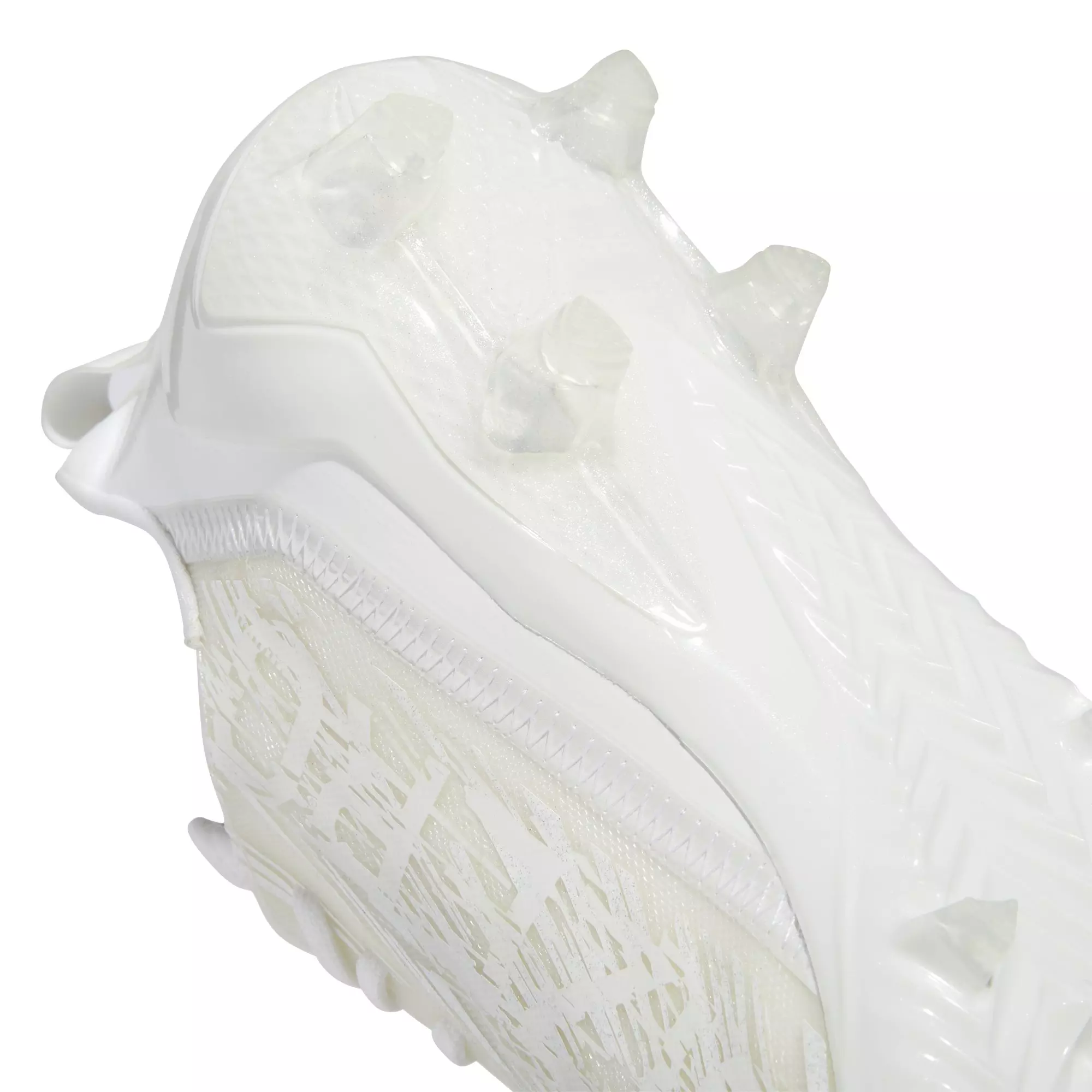 adidas Adizero "Ftwr White/Ftwr White" Men's Football Cleat - WHITE