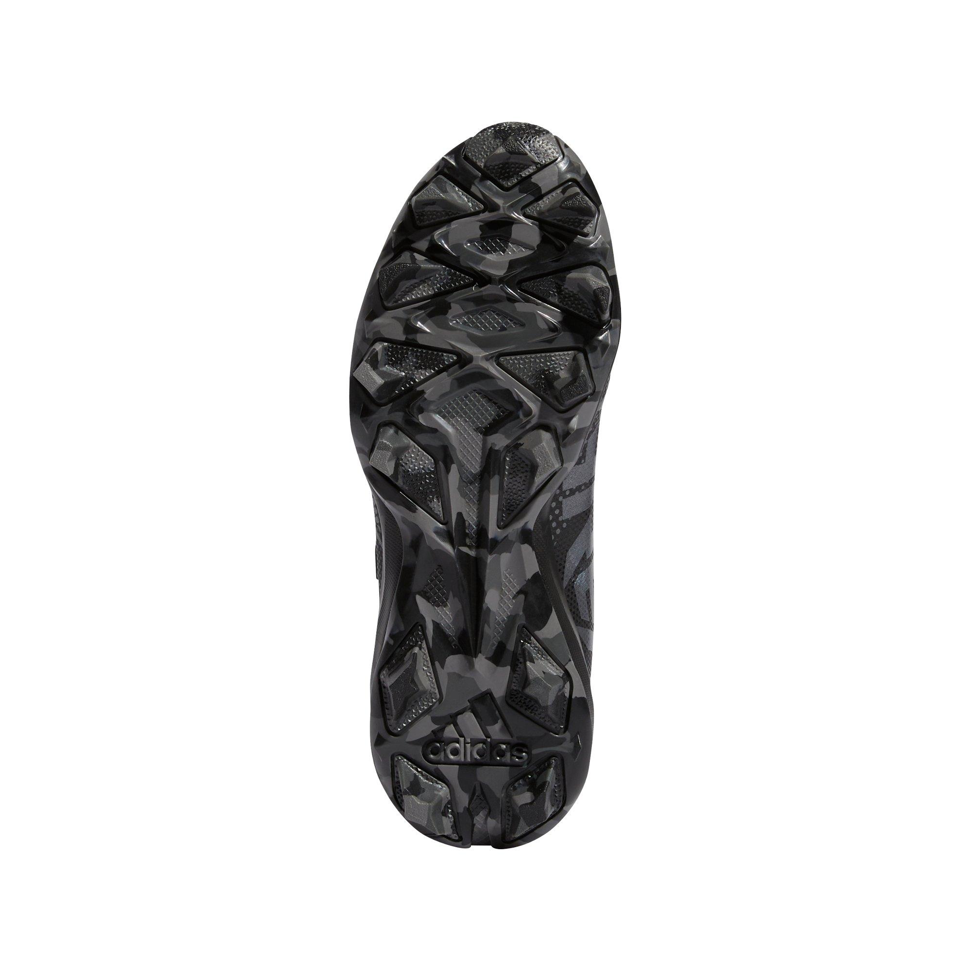 adidas Freak Spark Mid "Core Black/Night Metallic" Preschool Boys' Football Cleat - BLACK/SILVER Thumbnail View 8