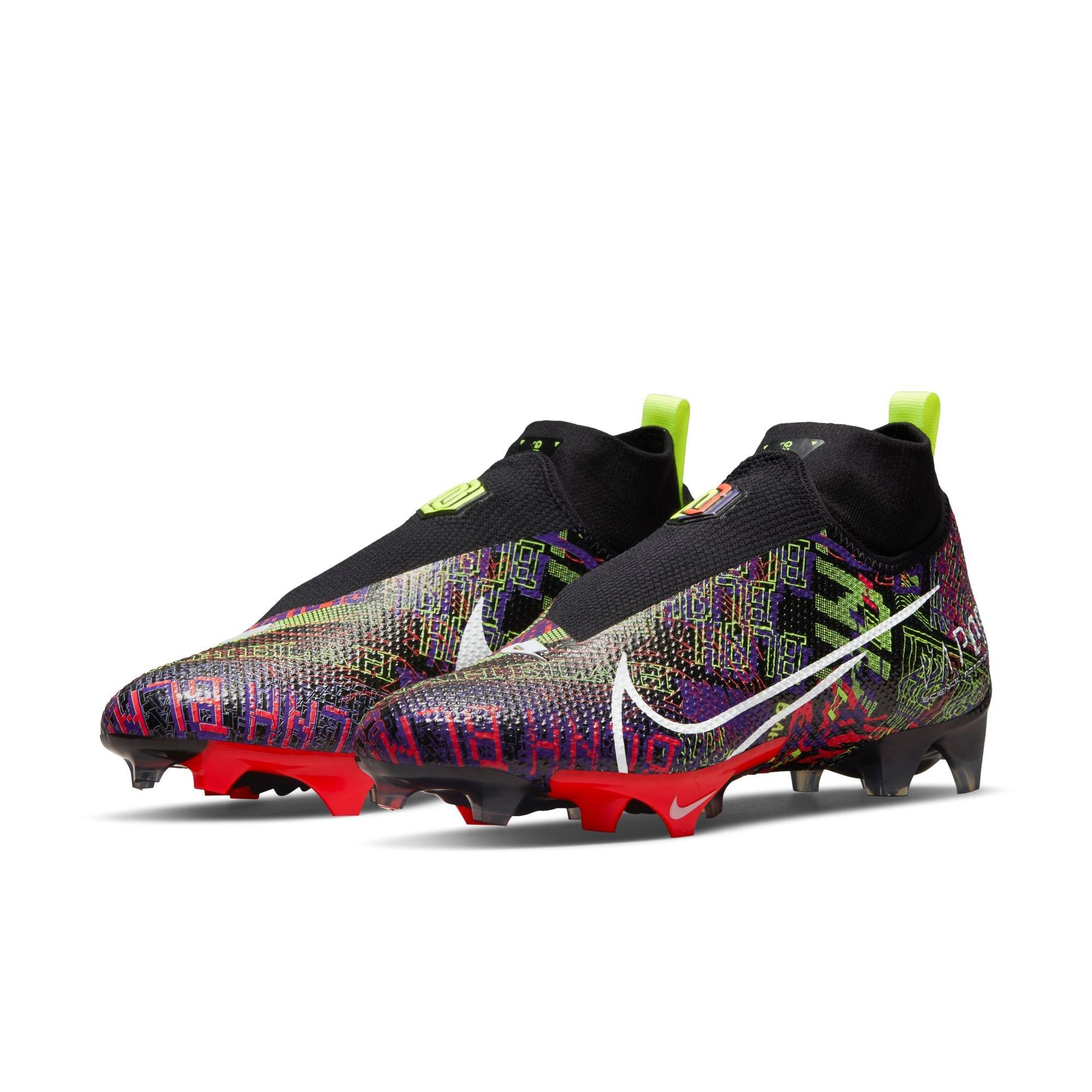 Nike Vapor Edge Pro OBJ Metallic Animal Print Football Cleats