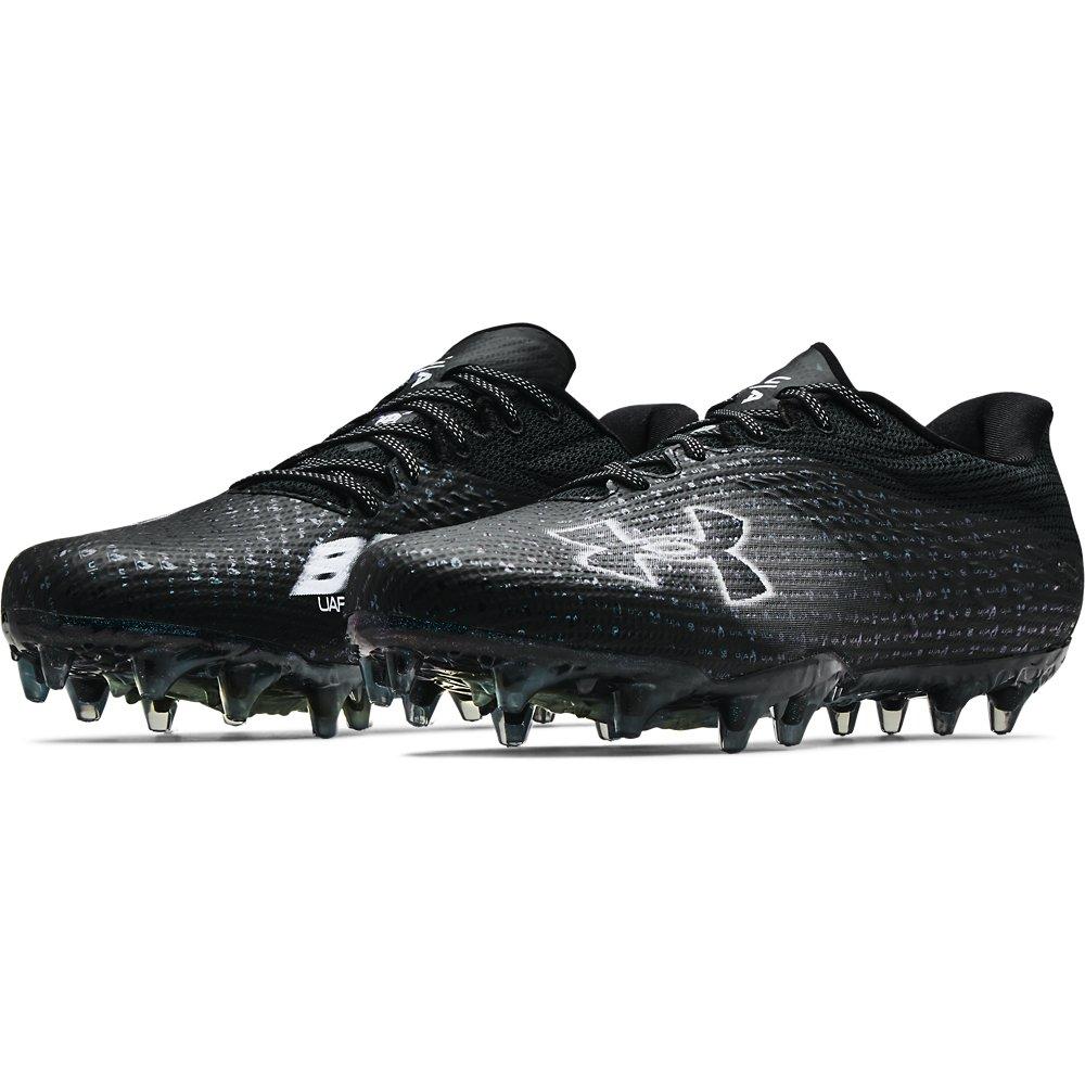 Under Armour Blur Smoke MC Black/White Men's Football Cleat - Hibbett