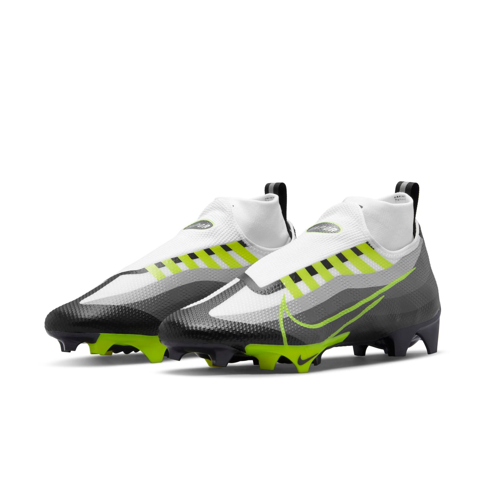  Nike Vapor Edge Pro 360 DQ3558-071 Black-Volt-White-Dk Smoke  Grey Men's Football Cleats 11.5 US