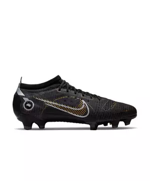 Nike Mercurial Vapor 14 Pro Firm-Ground "Black/Metallic Gold/Silver" Men's  Soccer Cleat - Hibbett | City Gear