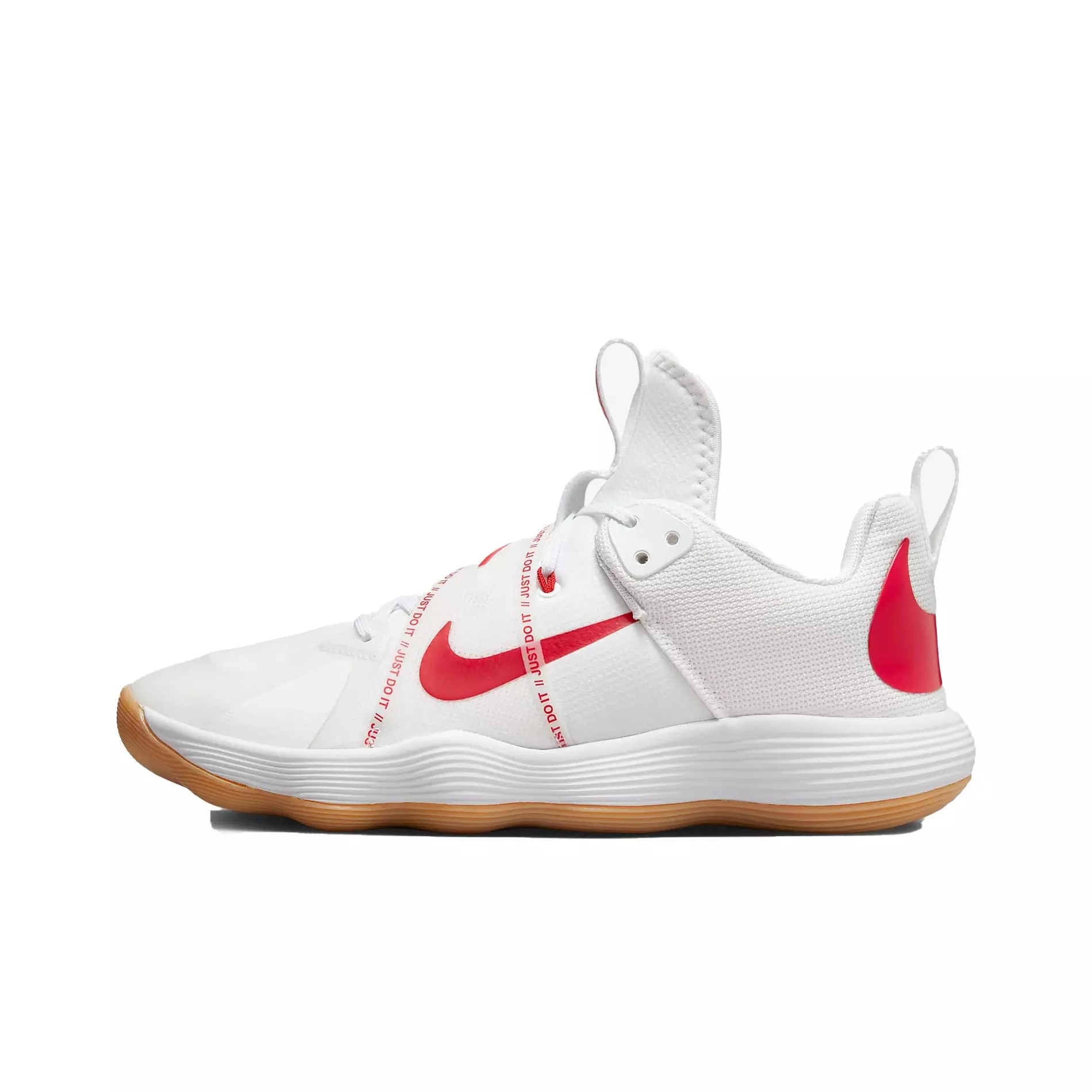 Nike React HyperSet "White/University Red" Unisex Volleyball Shoe - WHITE/RED