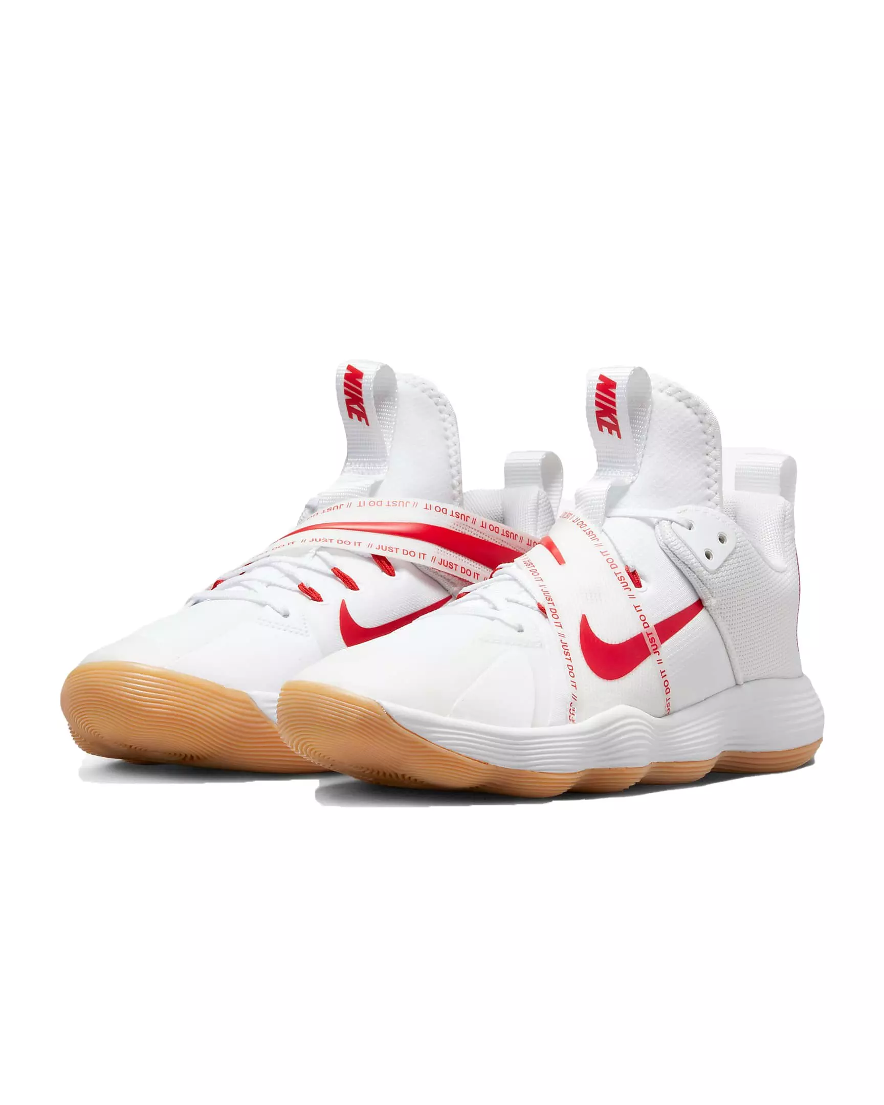 Nike React HyperSet "White/University Red" Unisex Volleyball Shoe - WHITE/RED