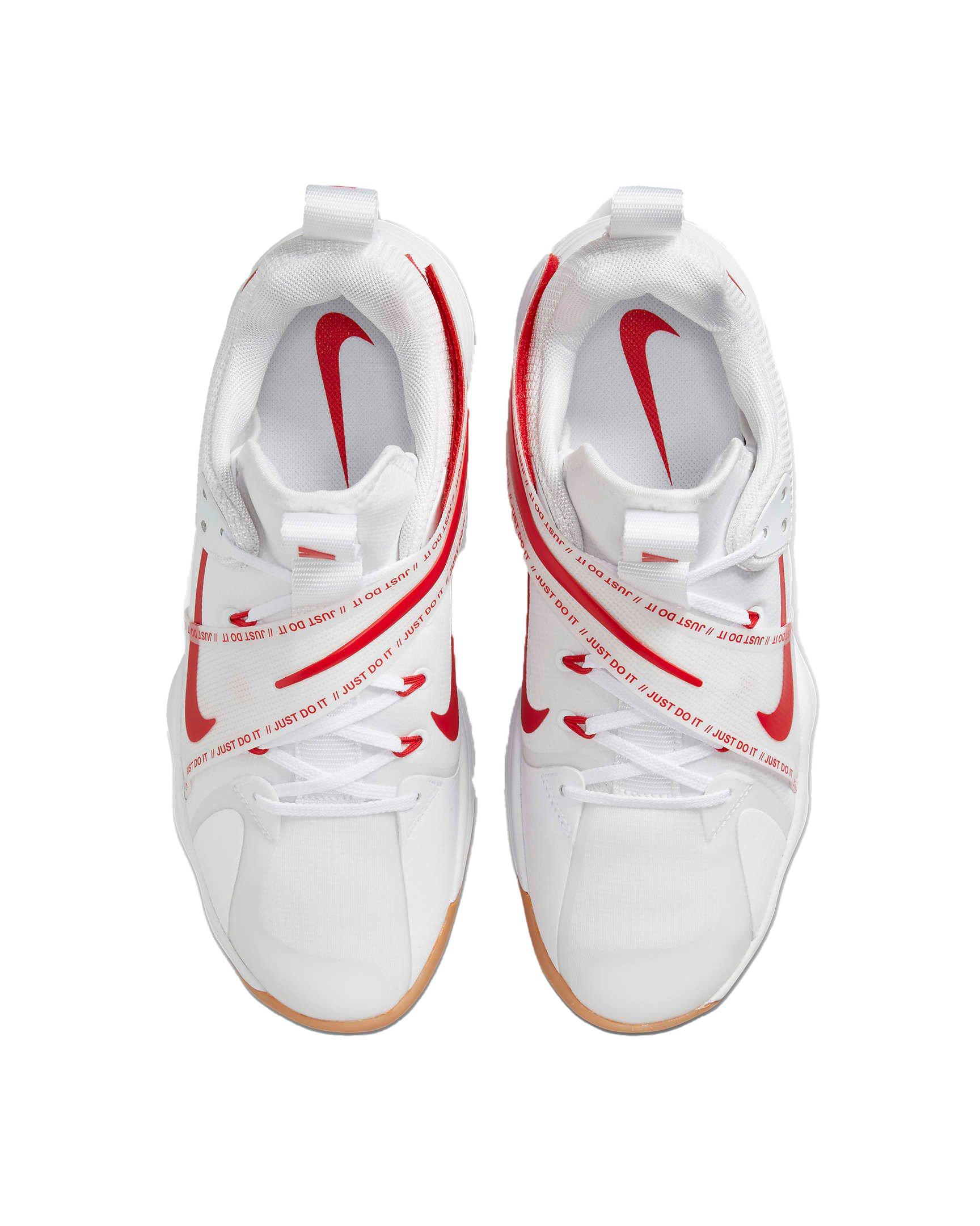 Volleyball shoes clearance red white blue