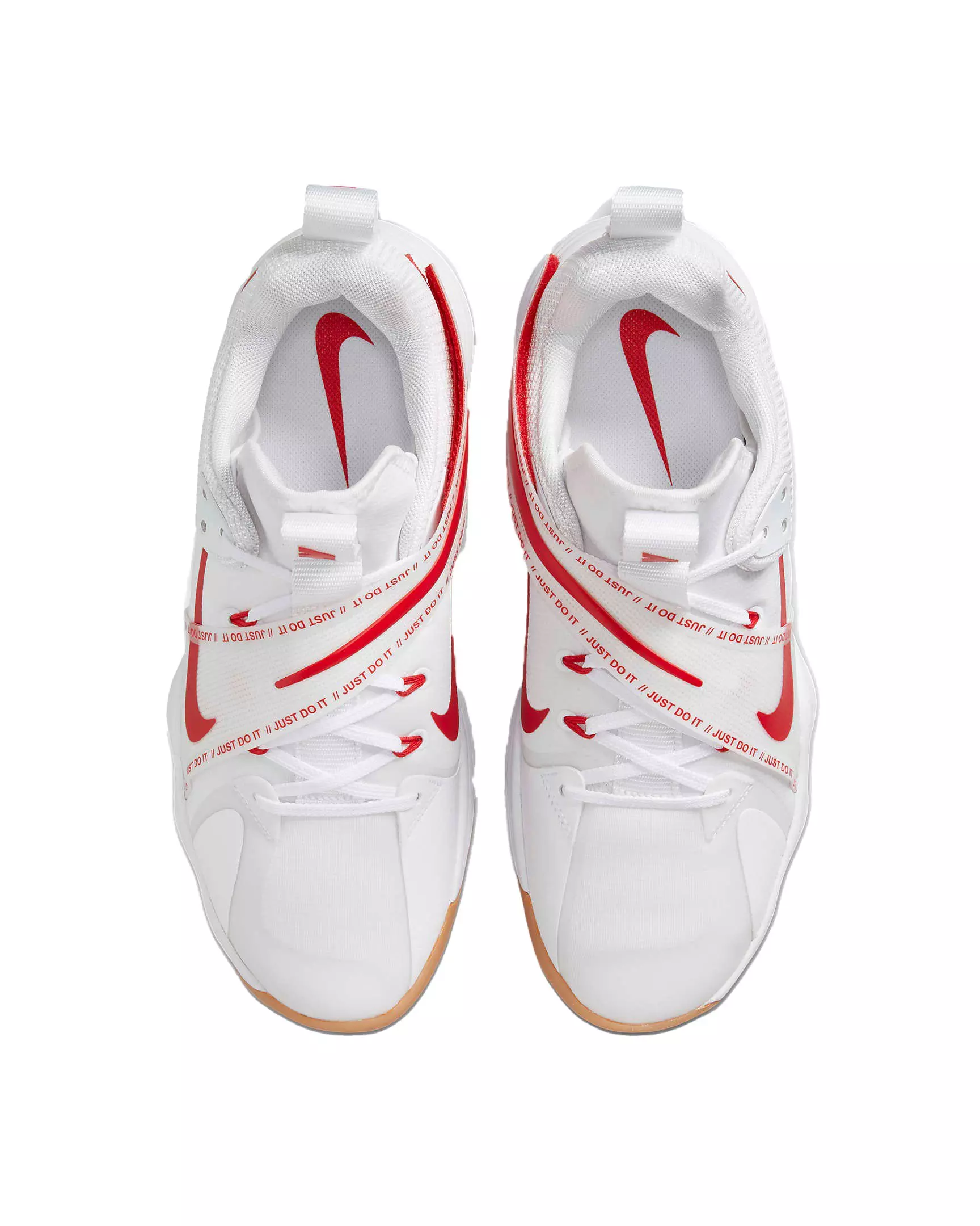 Nike React HyperSet "White/University Red" Unisex Volleyball Shoe - WHITE/RED