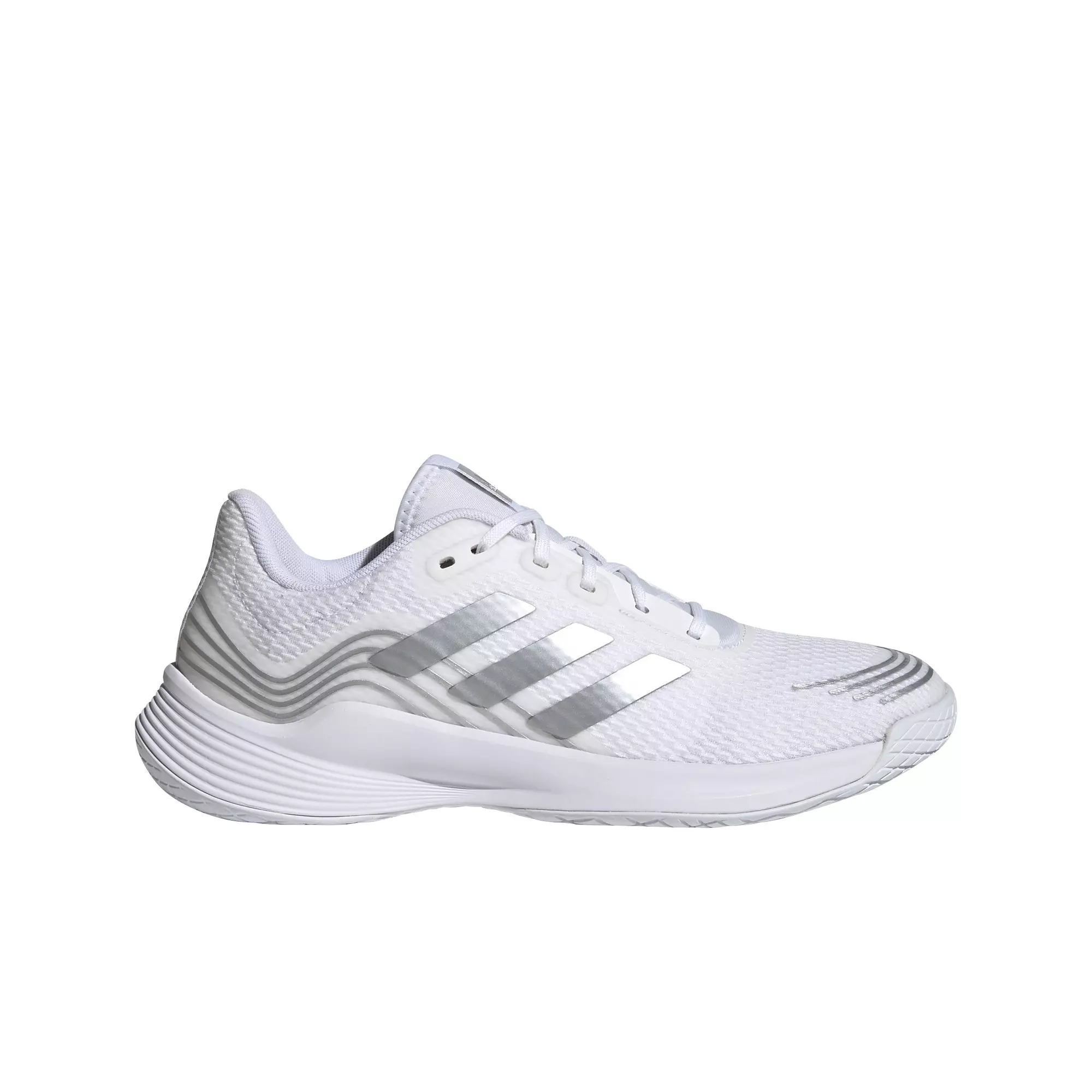 womens white adidas volleyball shoes