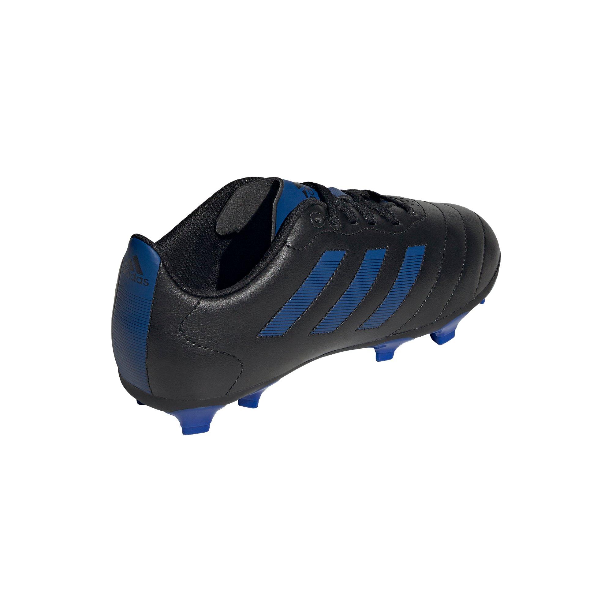 Black and blue store adidas soccer cleats