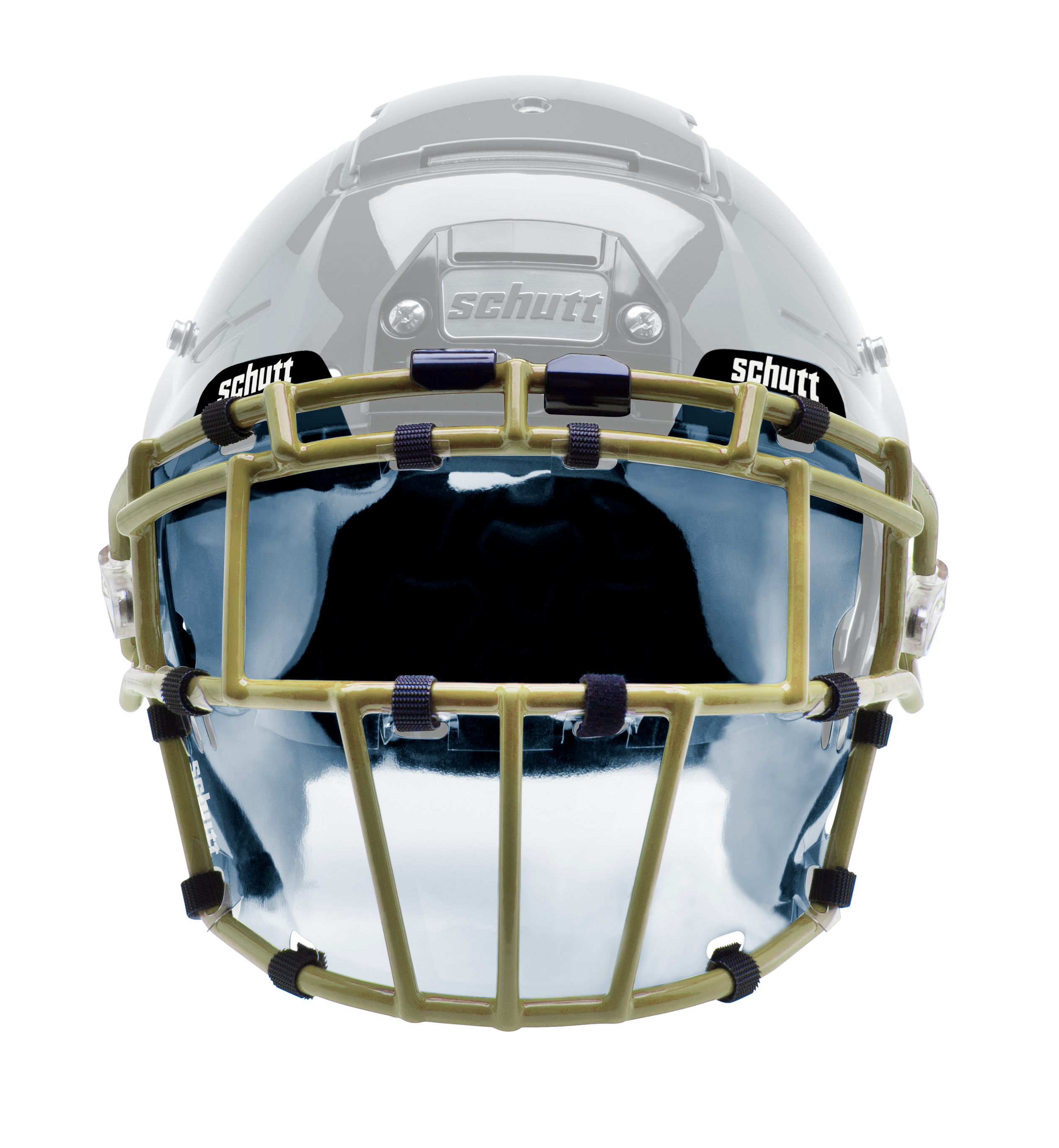 Schutt Football Splash Shield - CLEAR Thumbnail View 4
