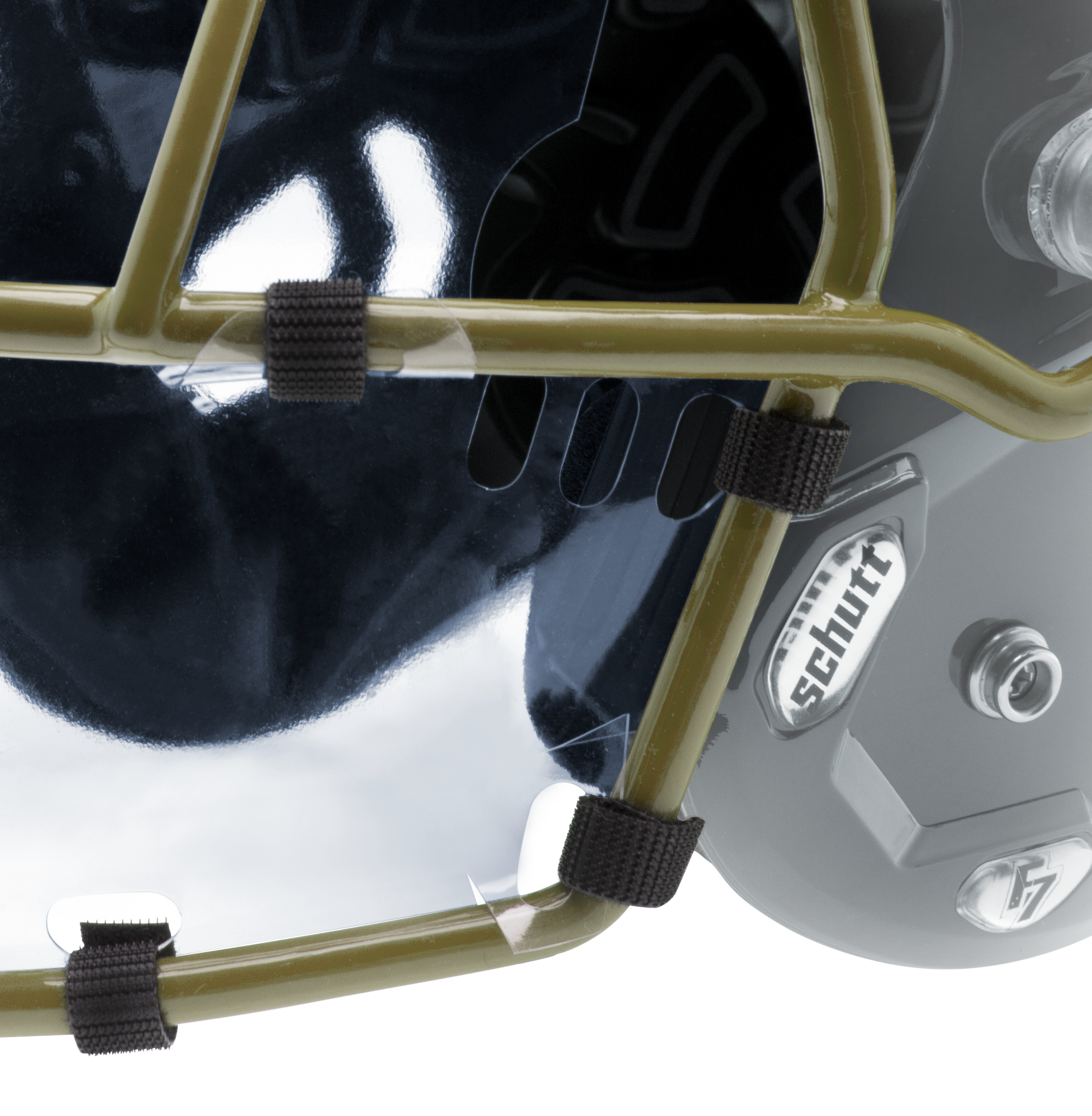 Schutt Football Splash Shield - CLEAR Thumbnail View 6