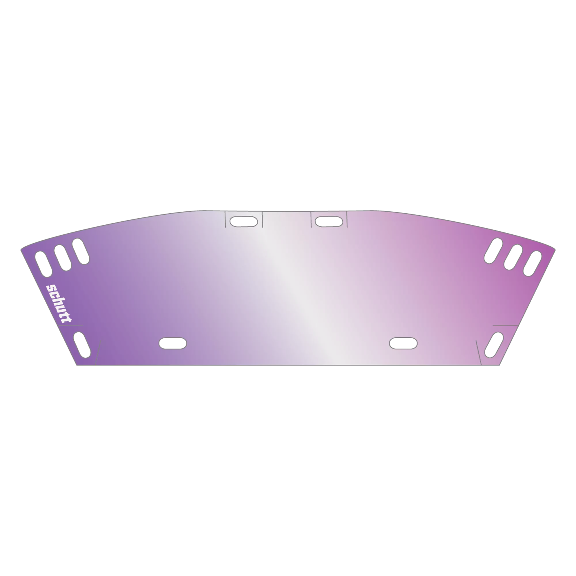 Schutt Football Splash Shield - CLEAR