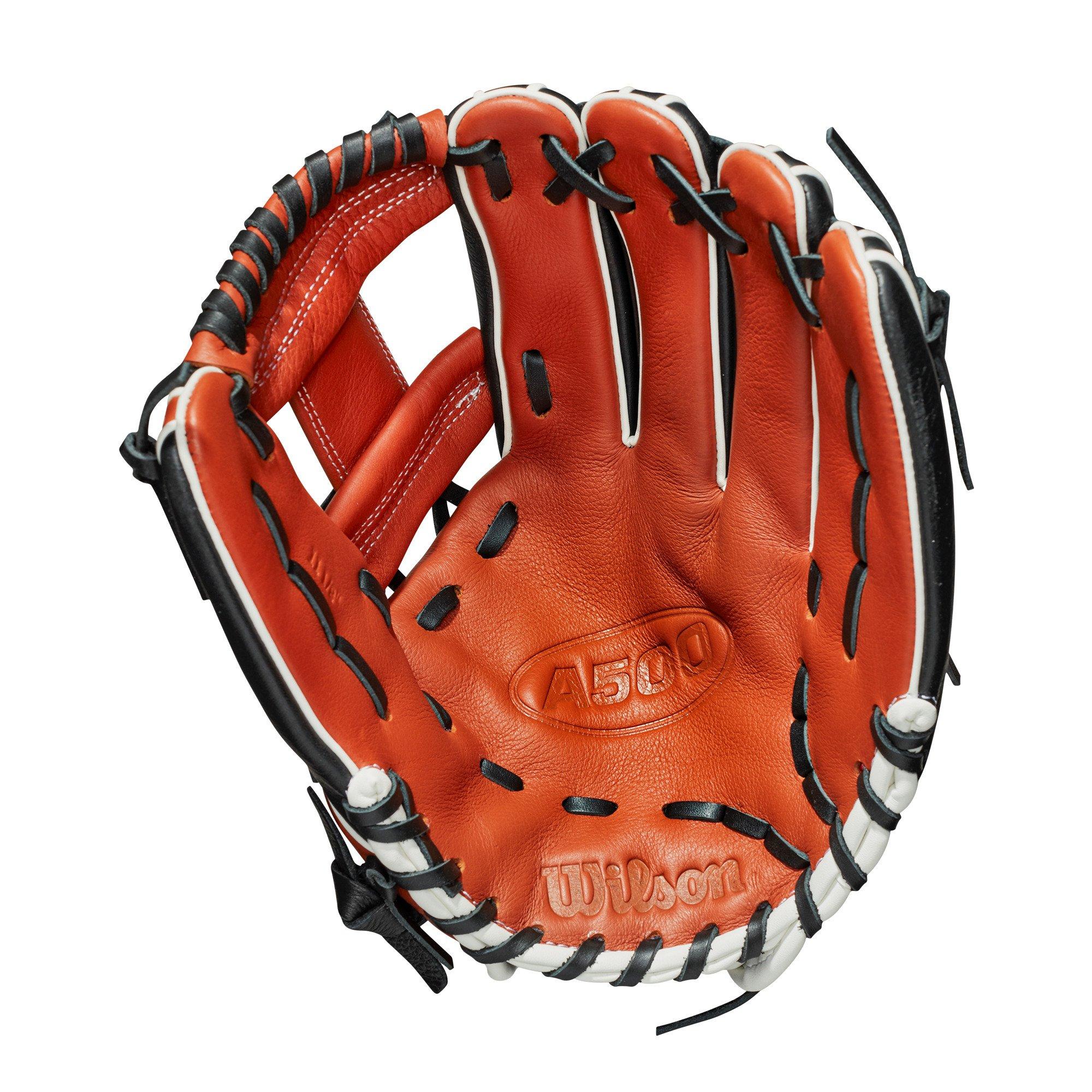 Wilson A500 H-Web 10.5 Youth Infielders Glove, Right-Hand Throw