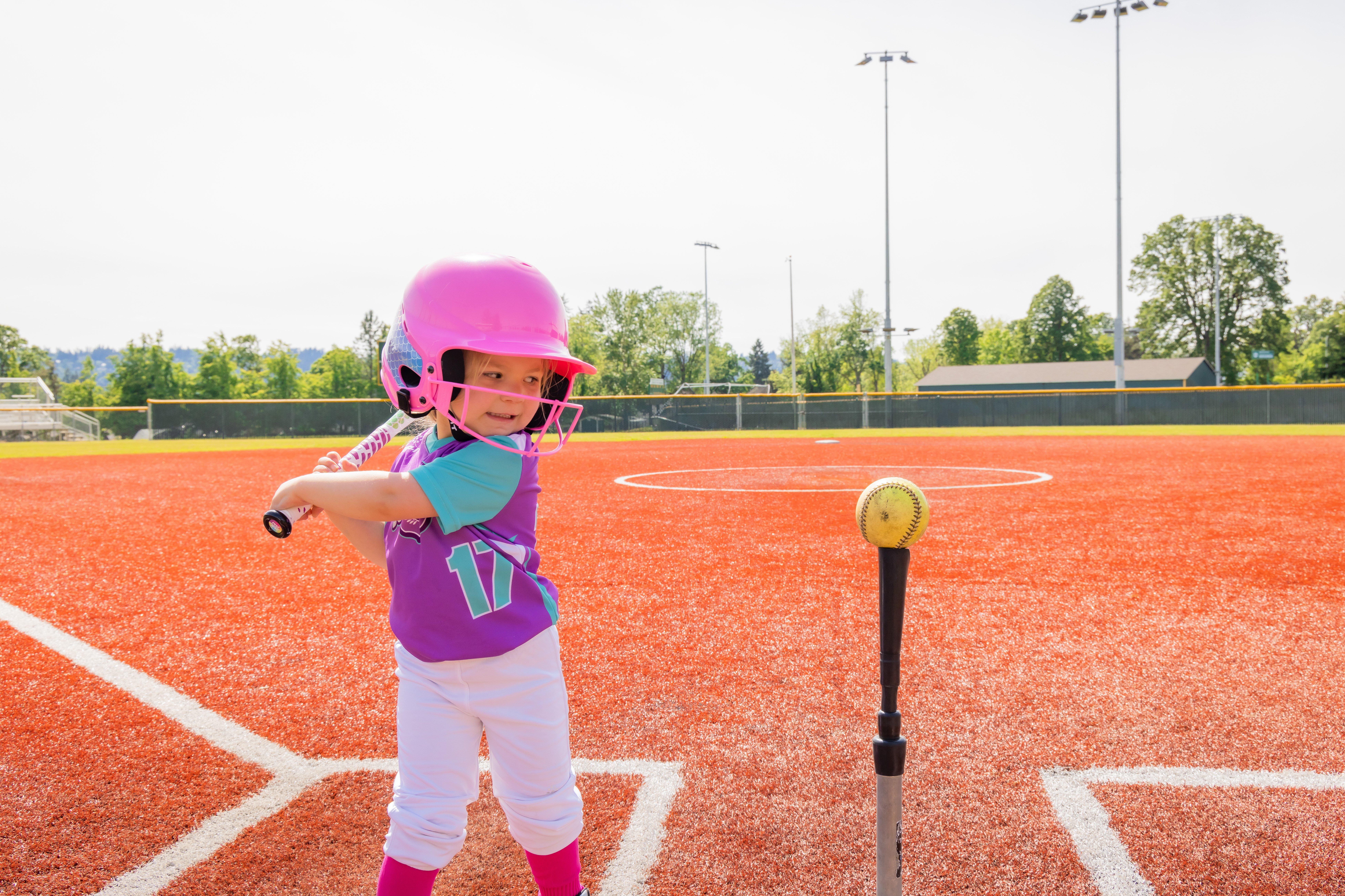 RIP-IT Emma Collection Play Ball T-Ball Batting Helmet