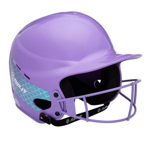 RIP-IT Emma Collection Play Ball T-Ball Batting Helmet - Purple