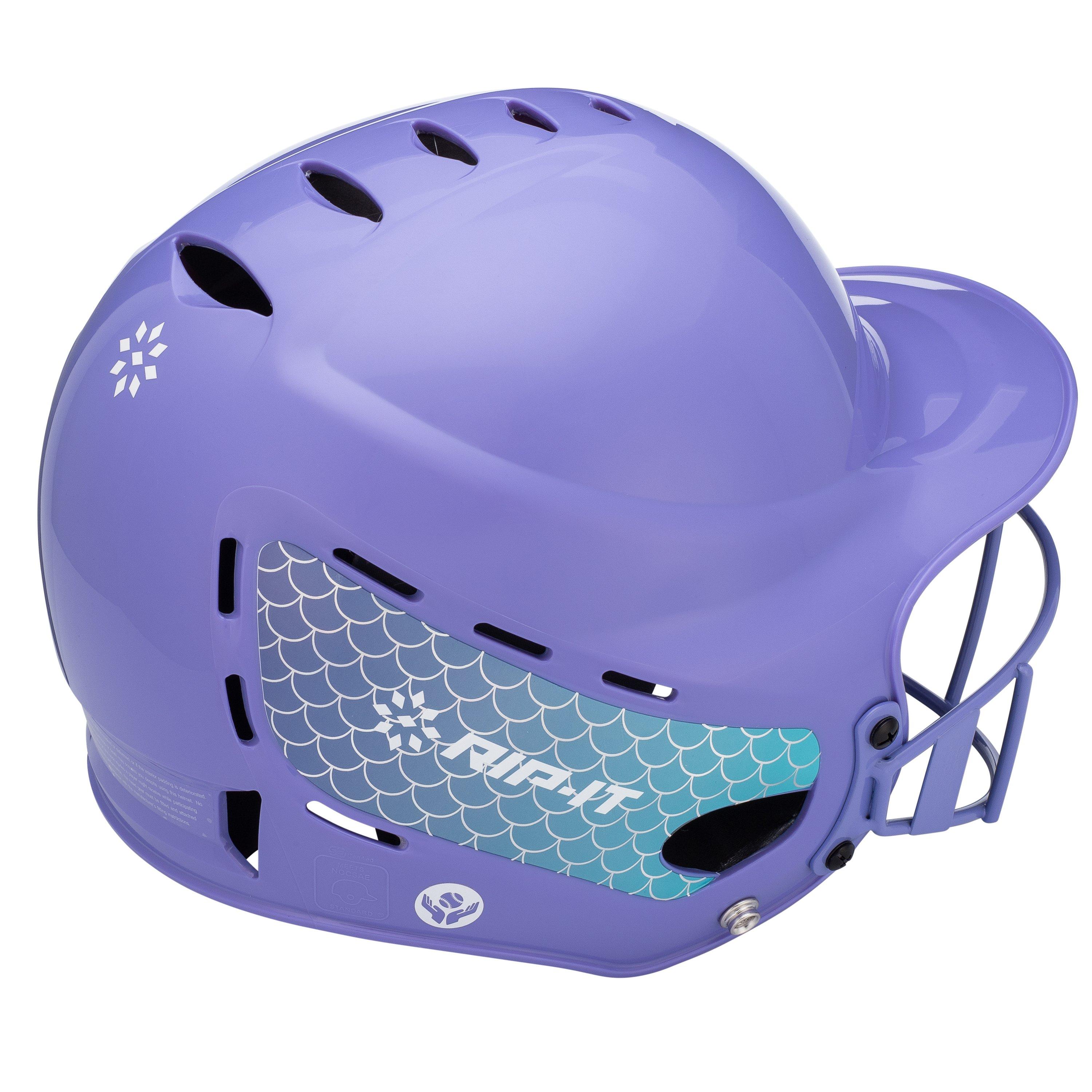 RIP-IT Emma Collection Play Ball T-Ball Batting Helmet - Purple