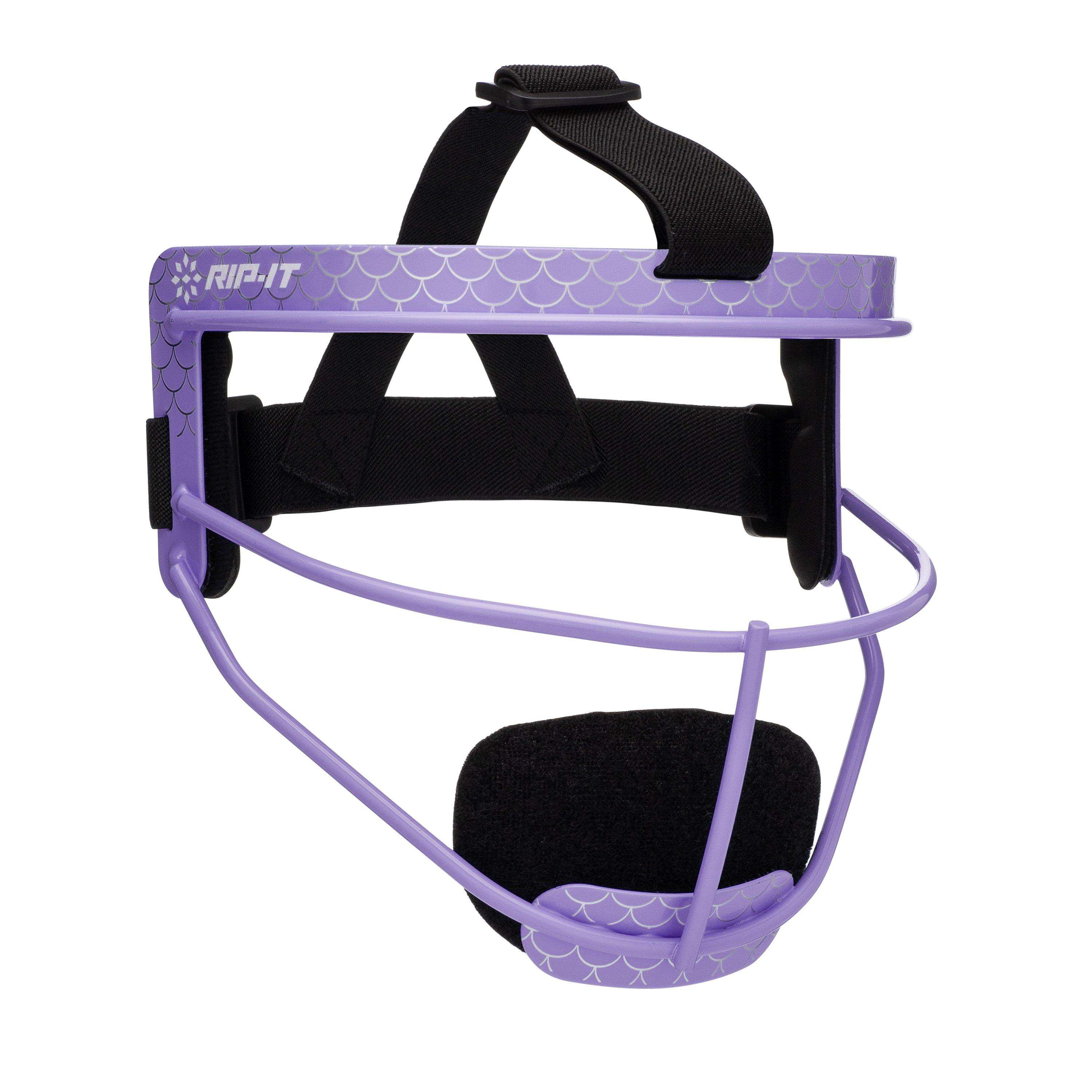 Purple Champion Sports Softball YOUTH Pitcher's Wide Vision Fielder's Mask 