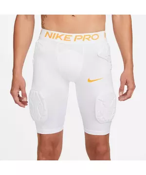 Nike Pro Hyperstrong Padded Compression Shorts Men's White New with Tags M  - Locker Room Direct