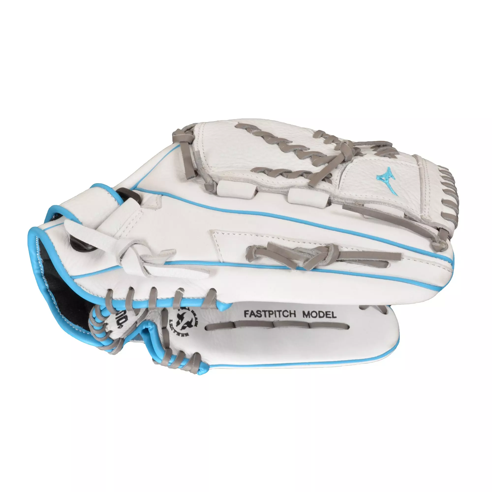 Mizuno Franchise 12.5" Fastpitch Softball Glove - WHITE/LT BLUE