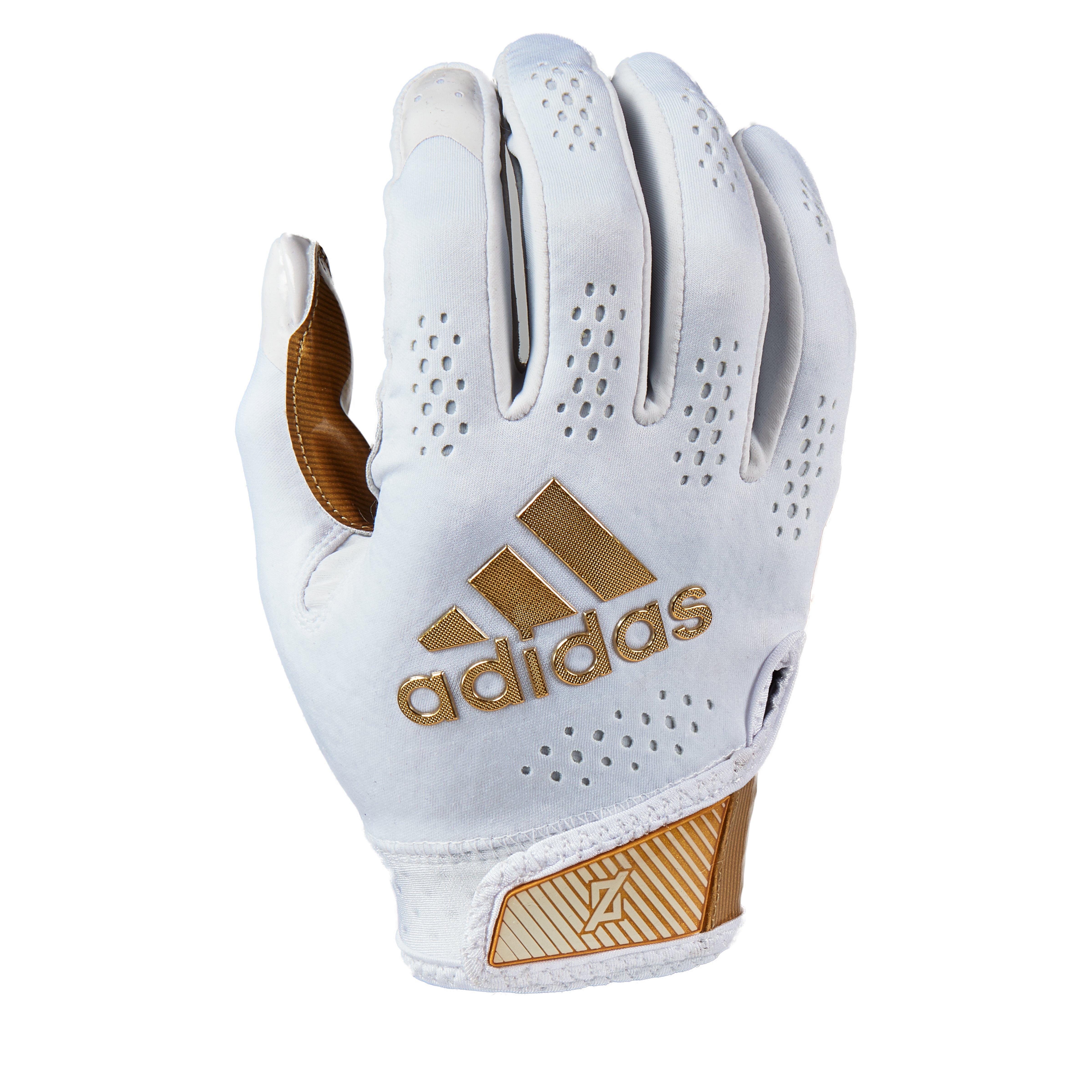 White and gold store adidas gloves