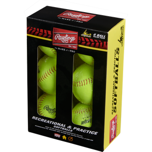 Rawlings 11" Official League Recreational Fastpitch Softballs (Age 10 and under)
