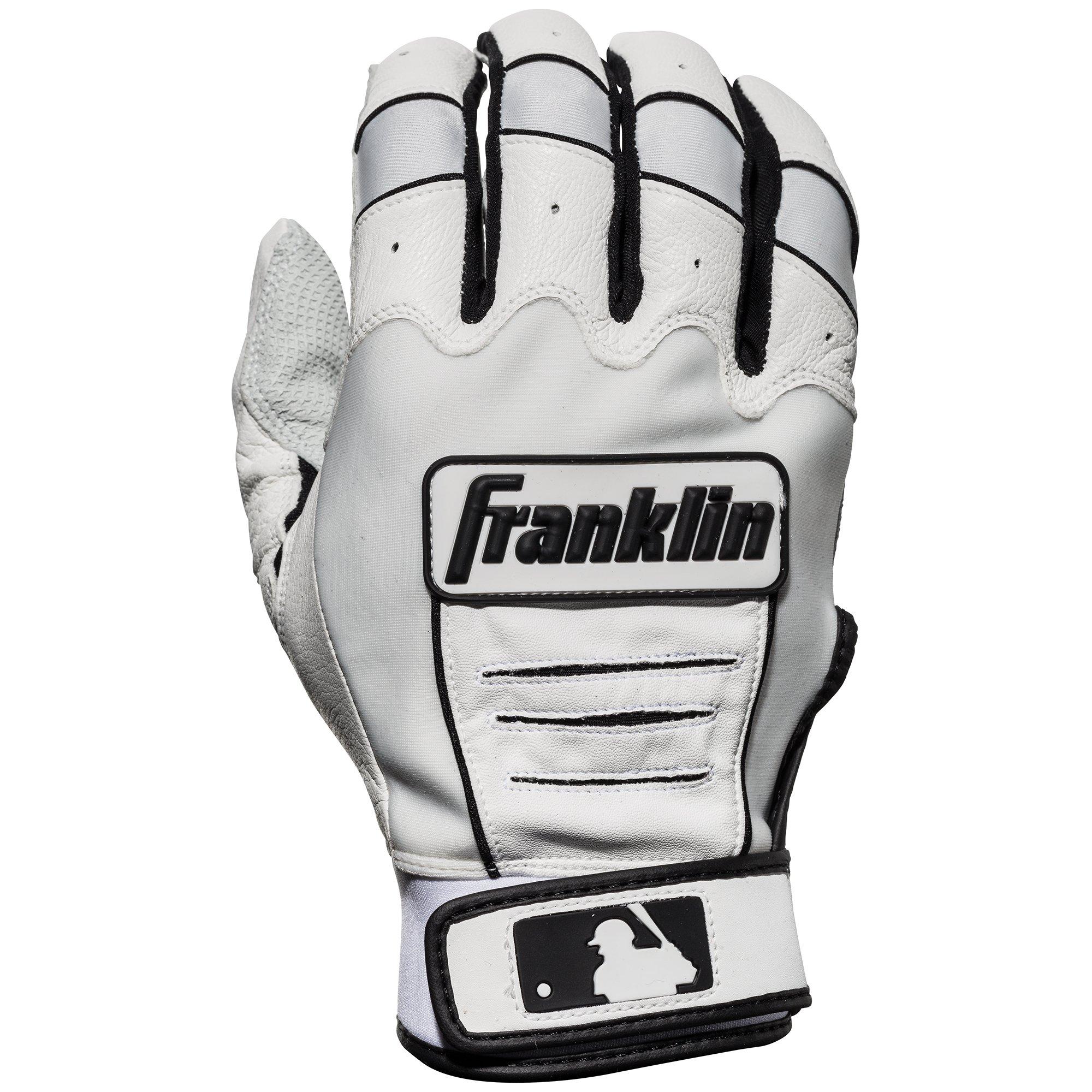 Franklin Pro Classic Adult Baseball Bating Gloves Size XL Cold Series NWT Black 
