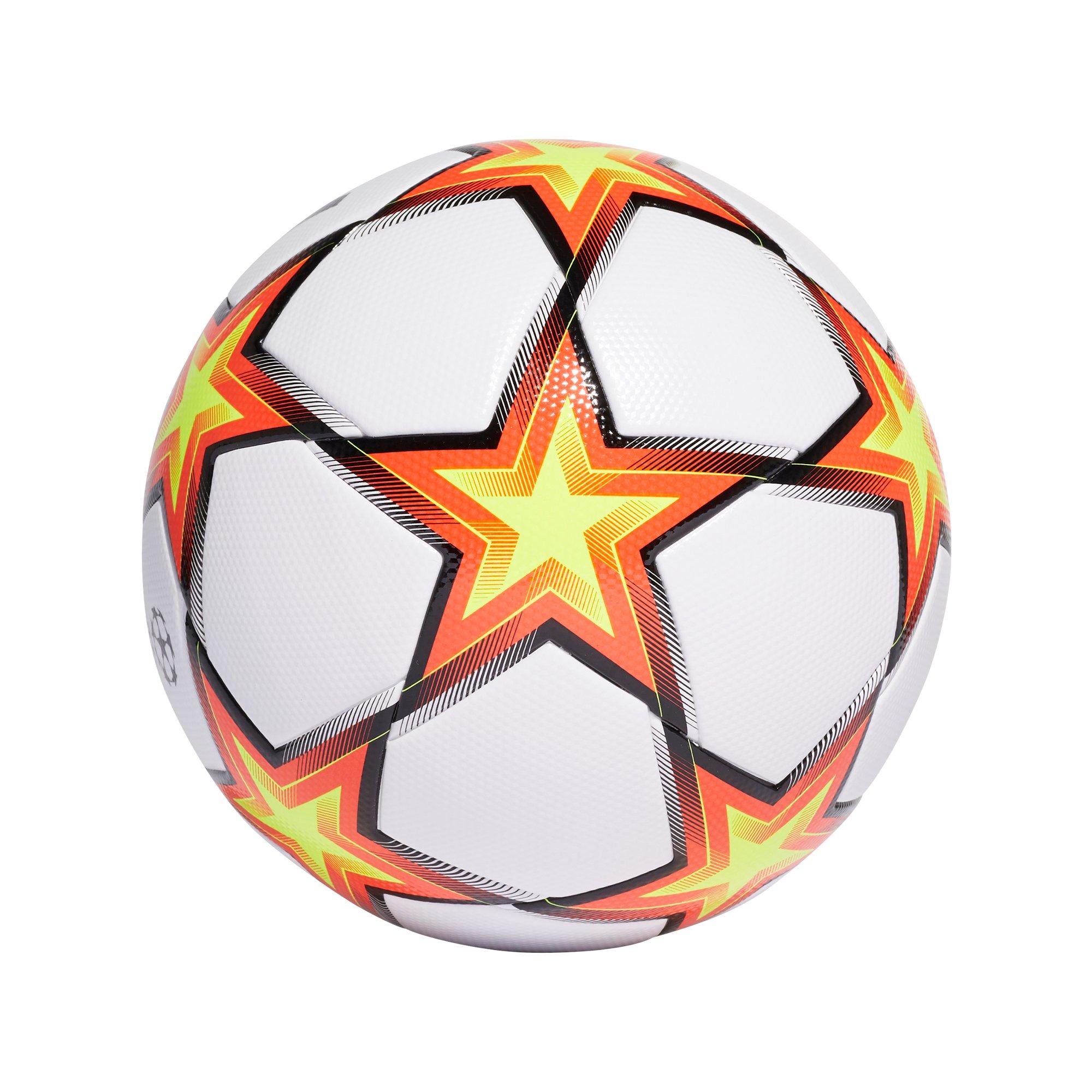 adidas Finale League Pyrostorm Soccer Ball - WHITE/BLACK Thumbnail View 2
