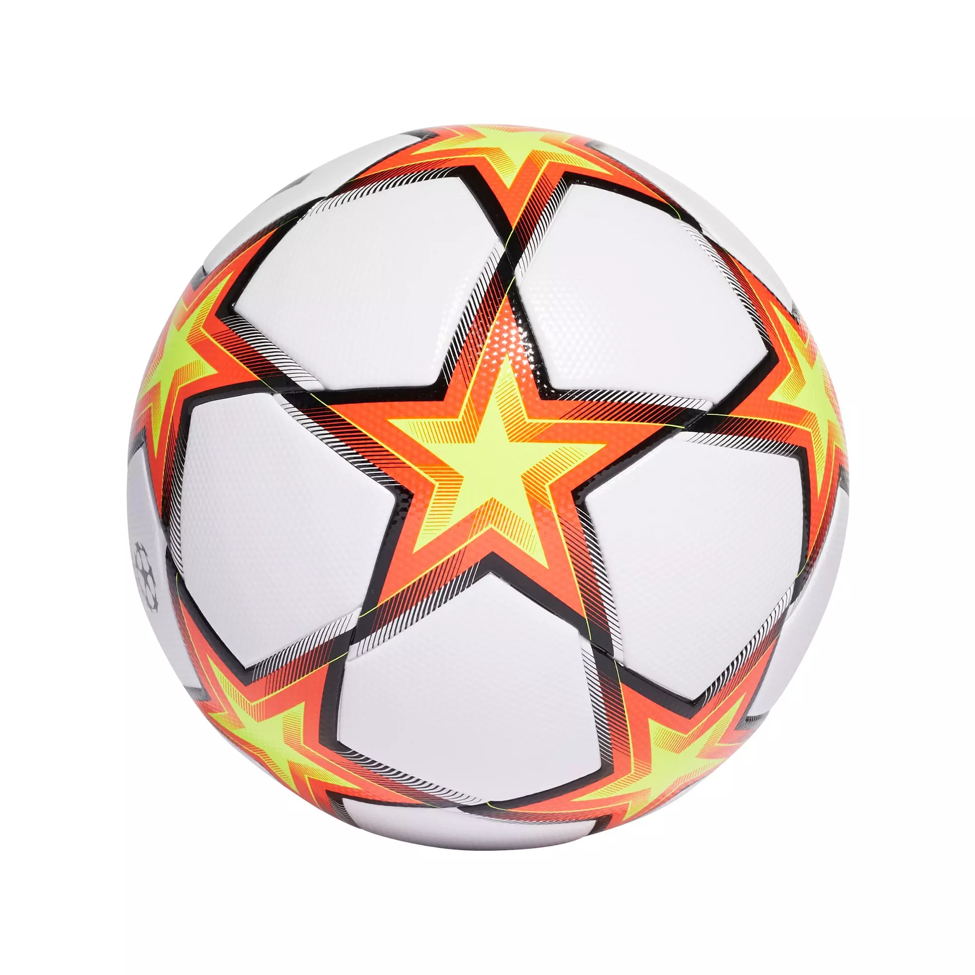 adidas Finale League Pyrostorm Soccer Ball - WHITE/BLACK