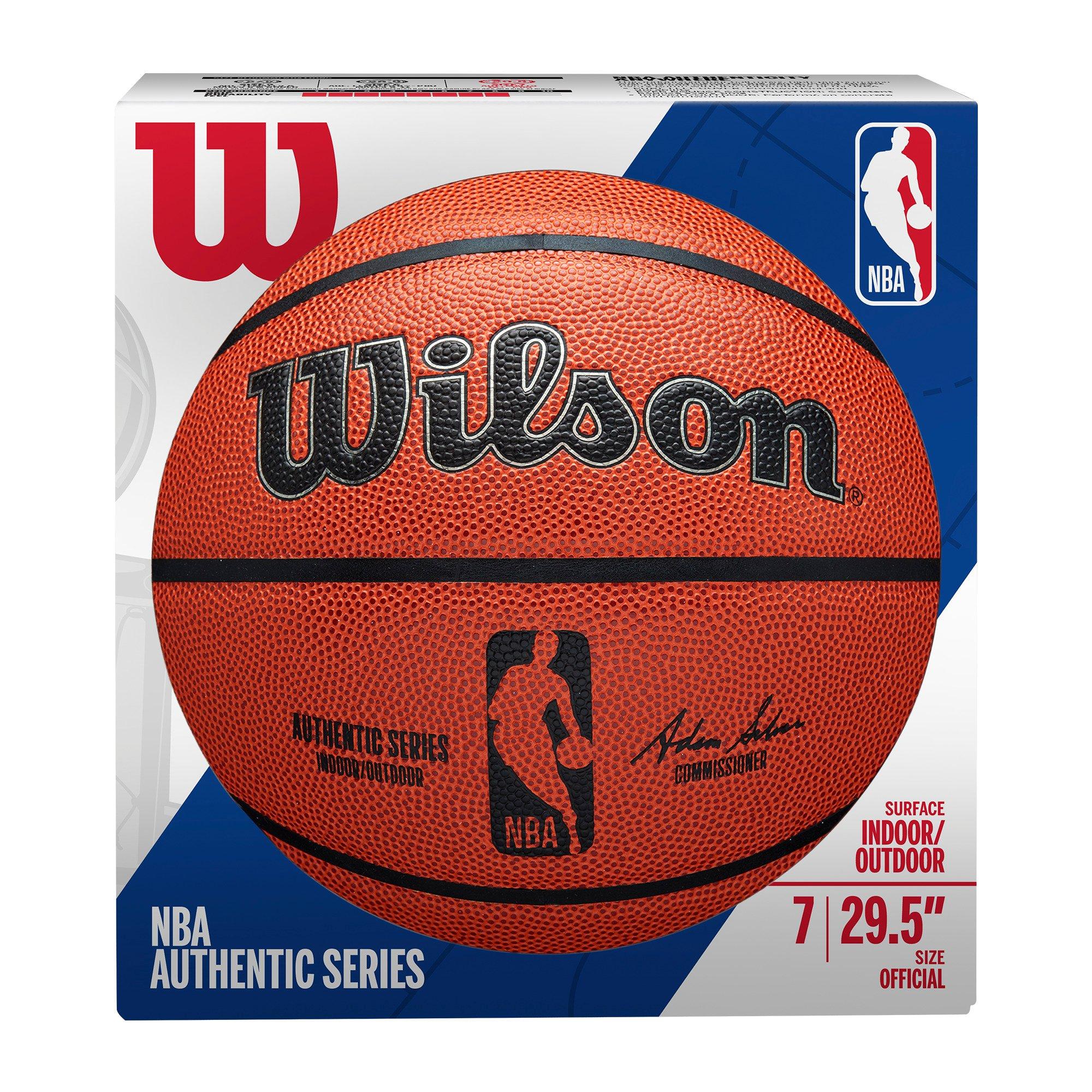 Wilson NBA Authentic Indoor/Outdoor Basketball 29.5 - Hibbett