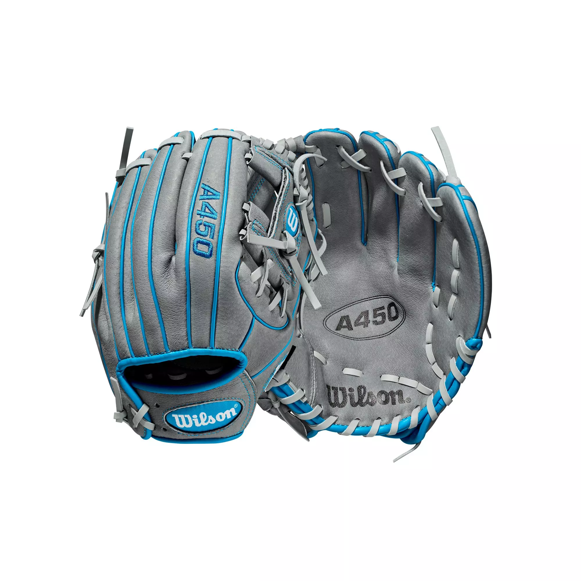 Wilson A450 10.75" Fielders Baseball Glove - GREY