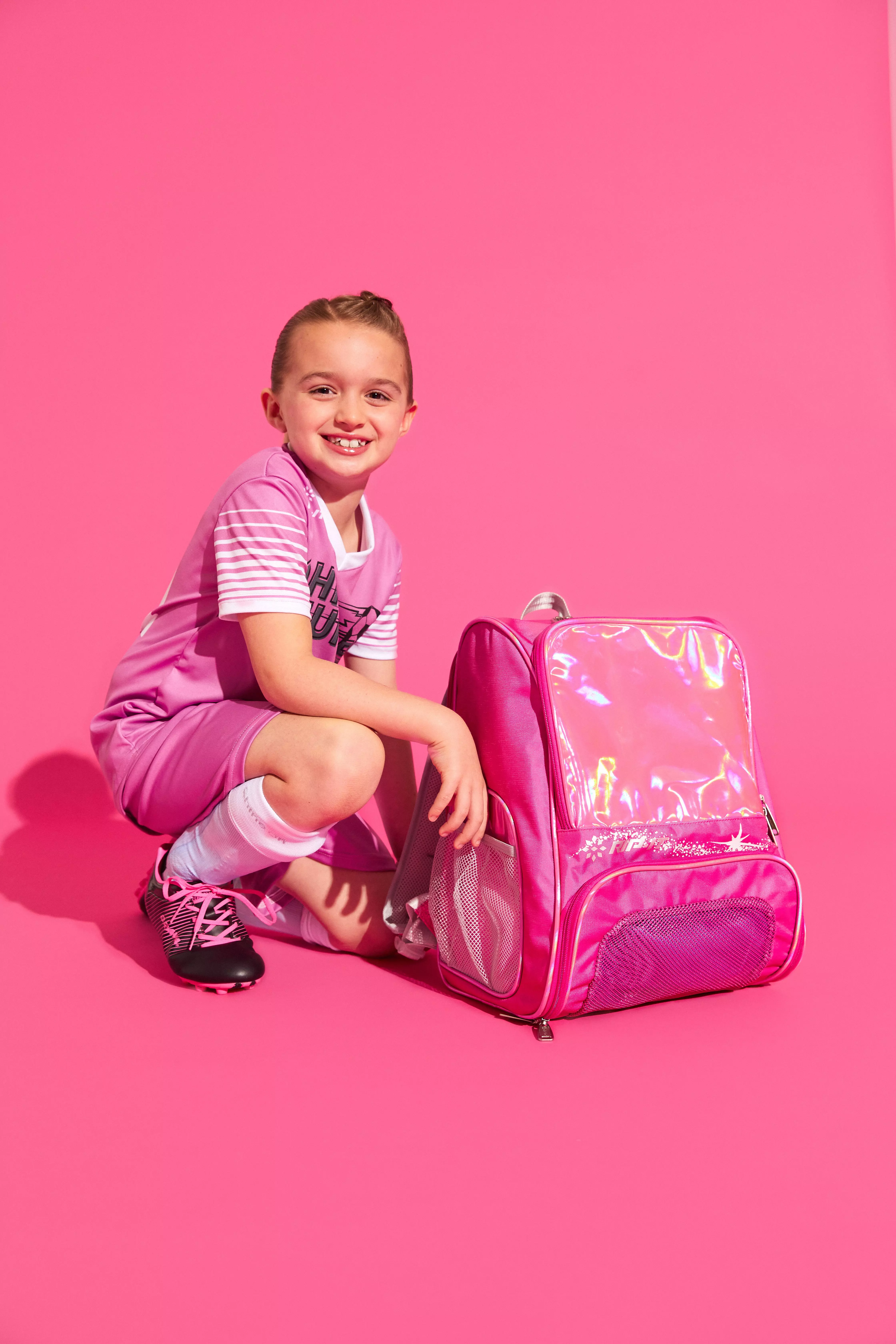 RIP-IT Girls' Soccer Backpack - Hot Pink - PINK