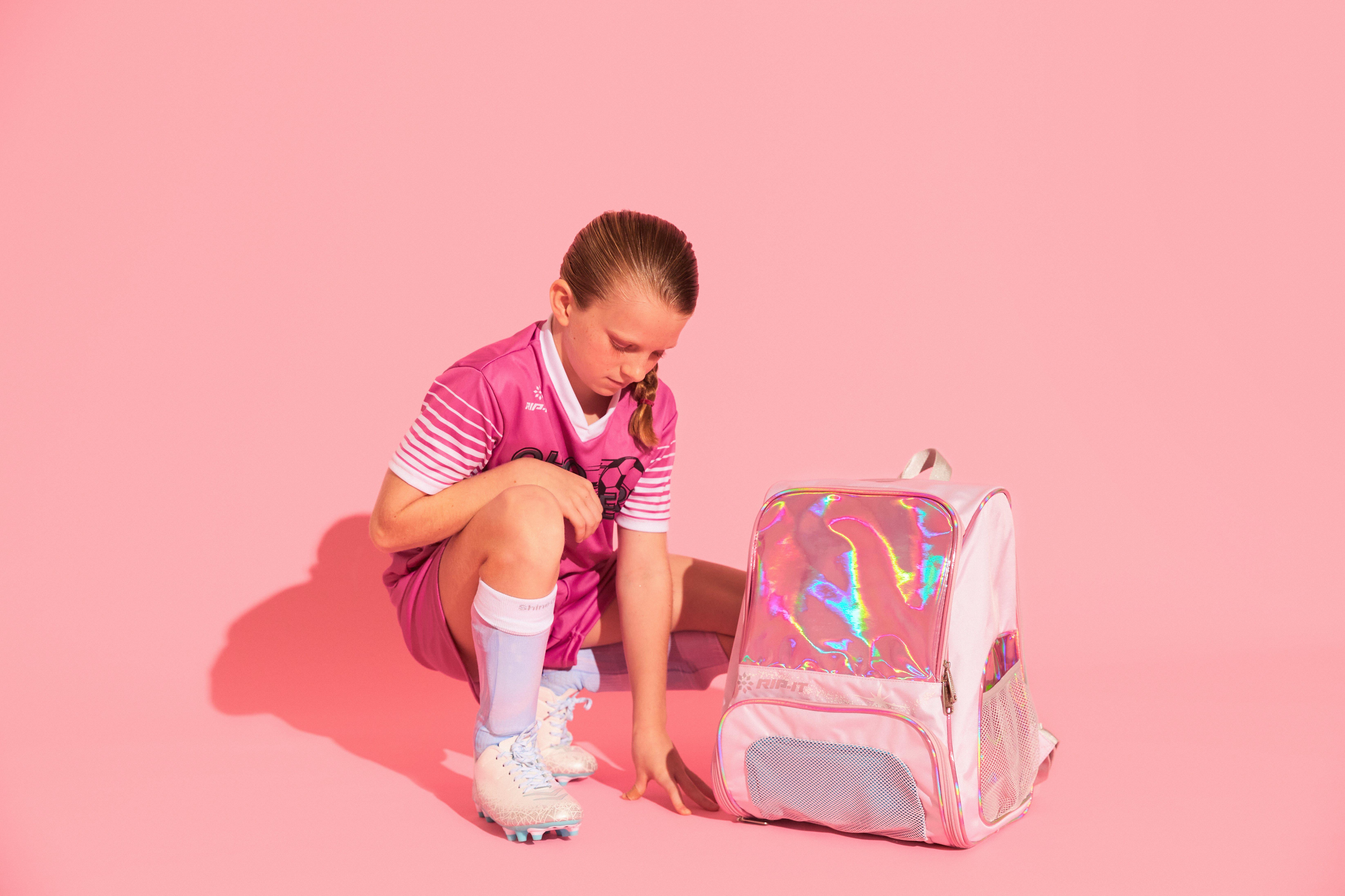 RIP-IT Girls' Soccer Backpack - Light Pink